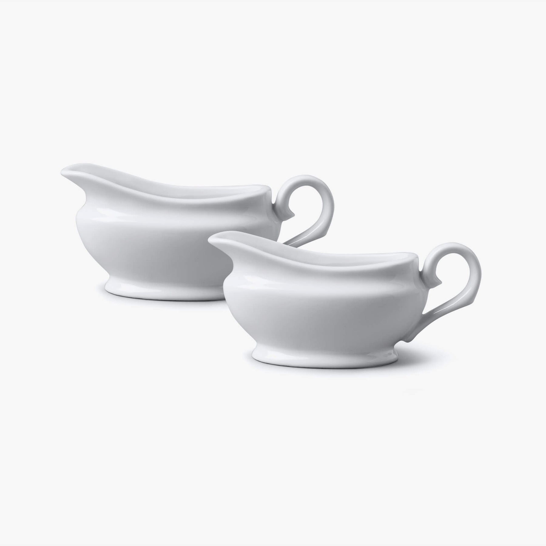 Porcelain Sauce Boat, Set of 2