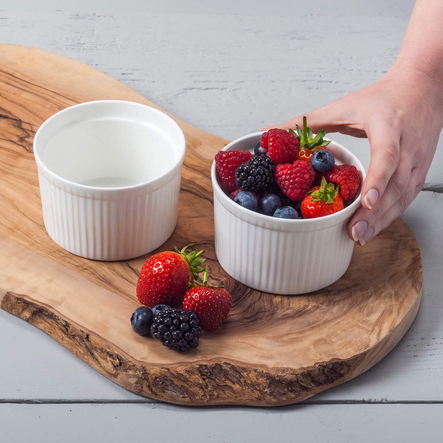 Porcelain Deep Ramekin (10cm), Set of 2