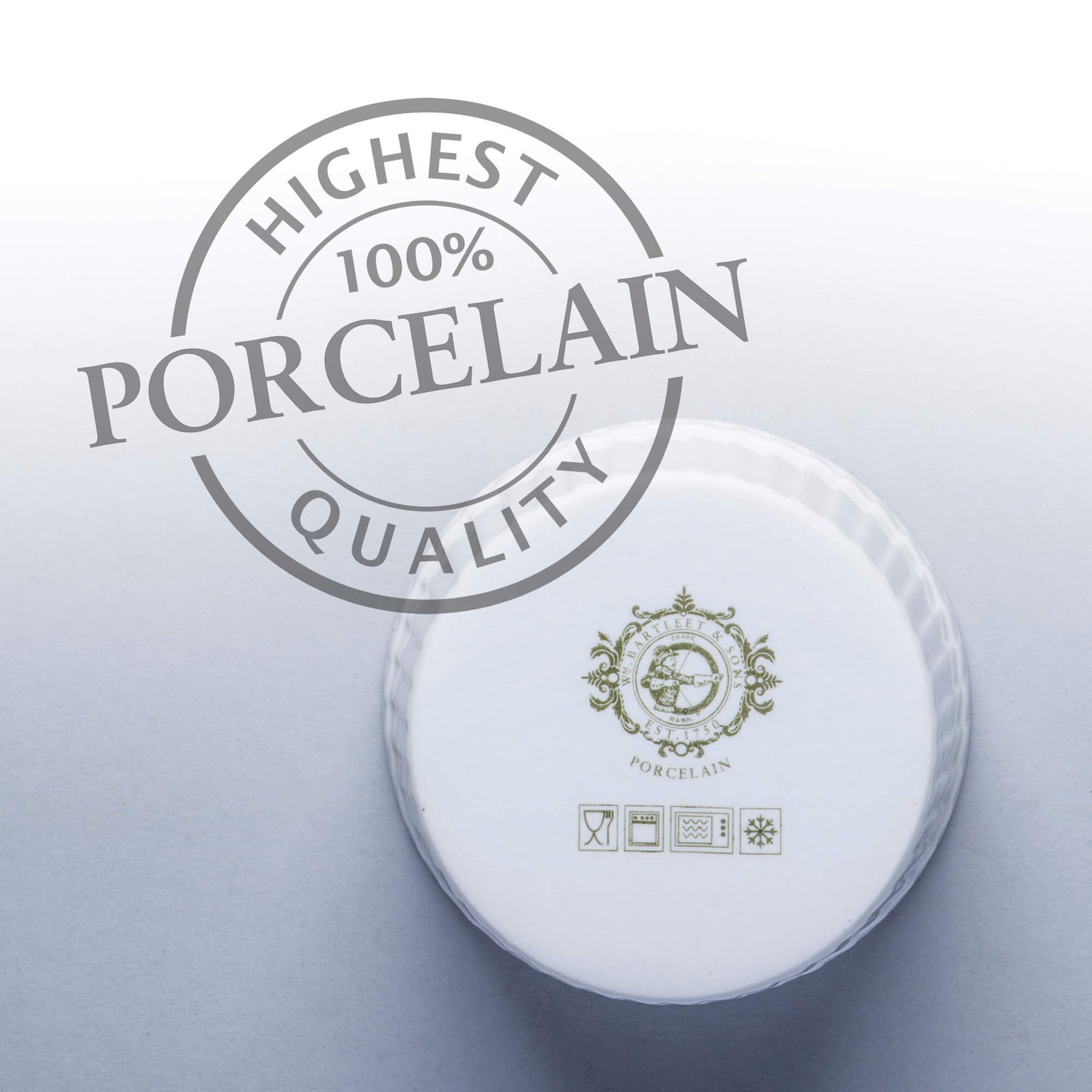 Porcelain Deep Ramekin (9cm), Set of 4