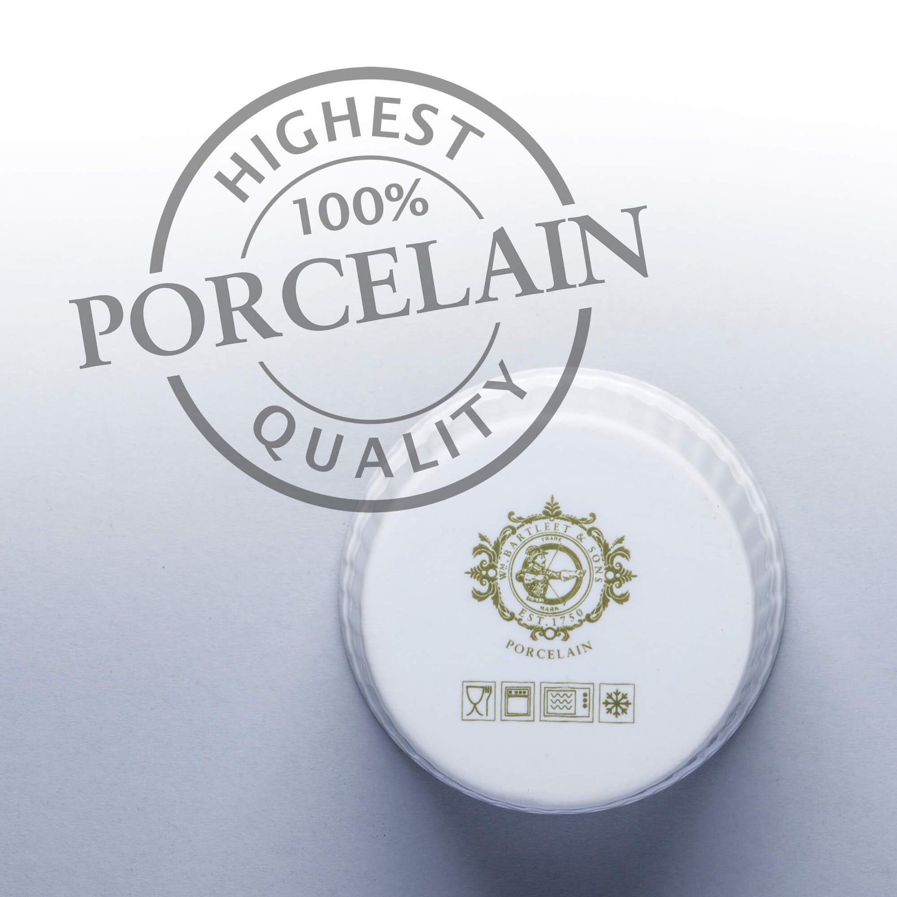 Porcelain Deep Ramekin (8cm), Set of 4