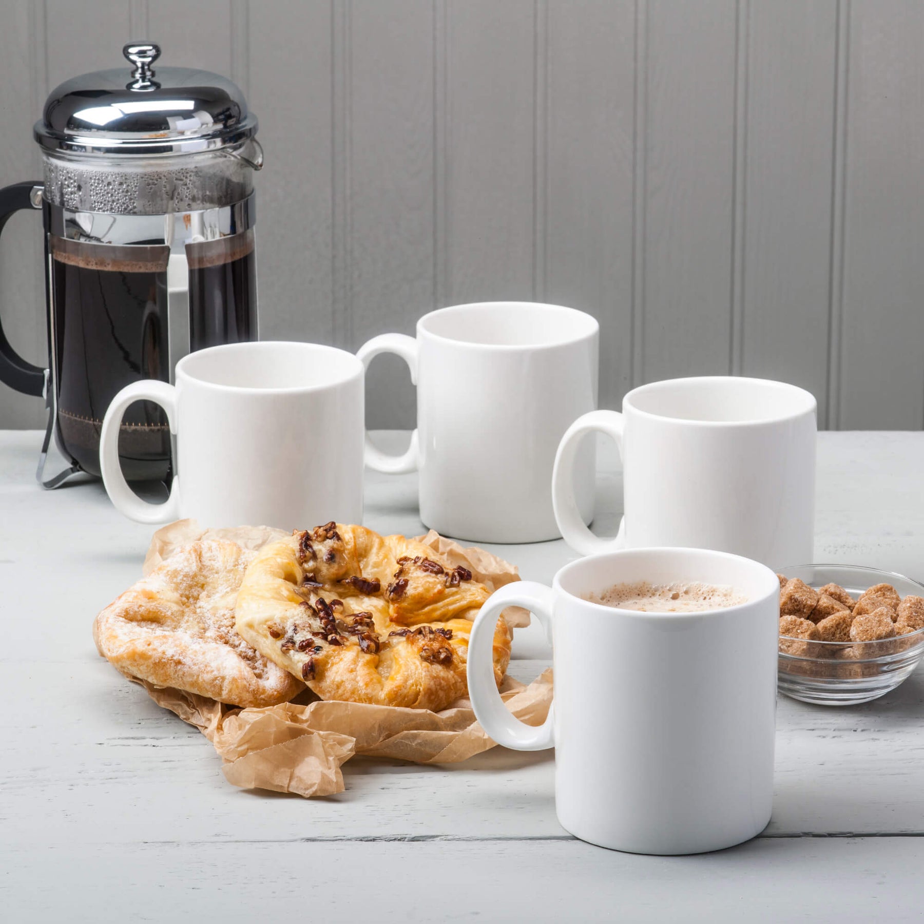 Porcelain Original Mug, 1 Pint, Set of 4