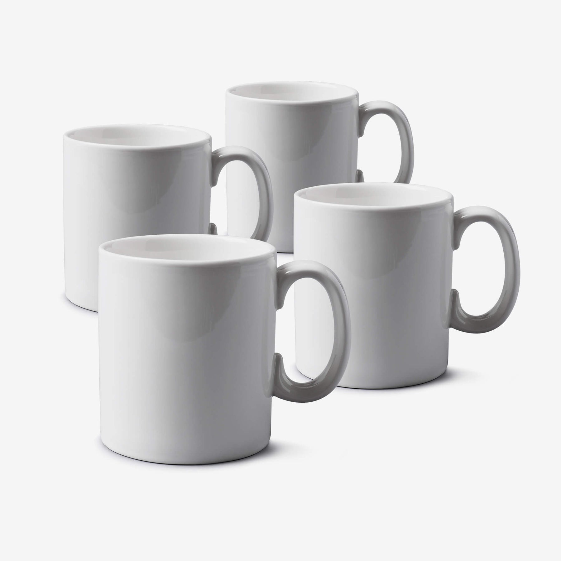 Porcelain Original Mug, 1 Pint, Set of 4