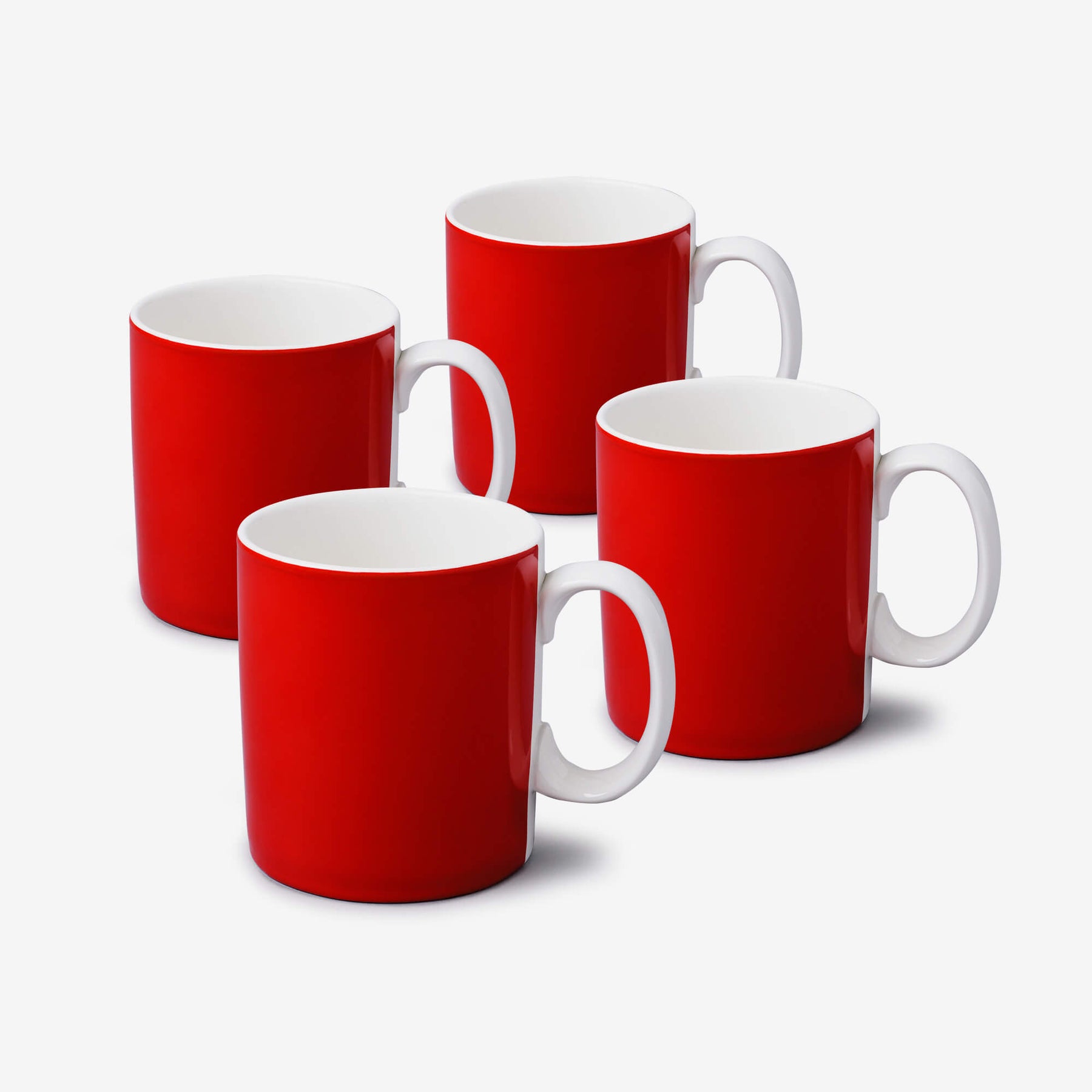 Porcelain Original Mug, 1 Pint, Set of 4