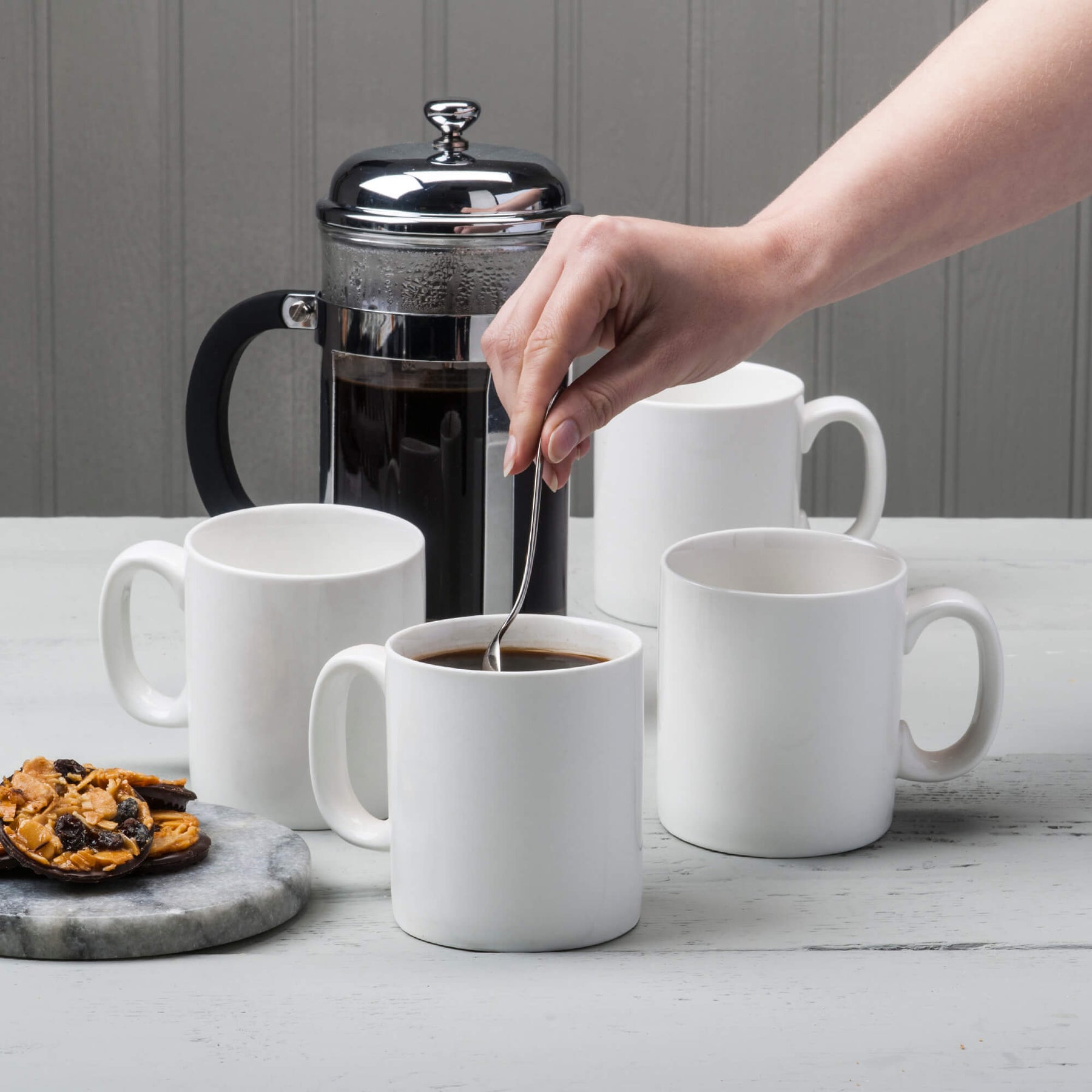 Porcelain Original Mug, 0.7 Pint, Set of 4