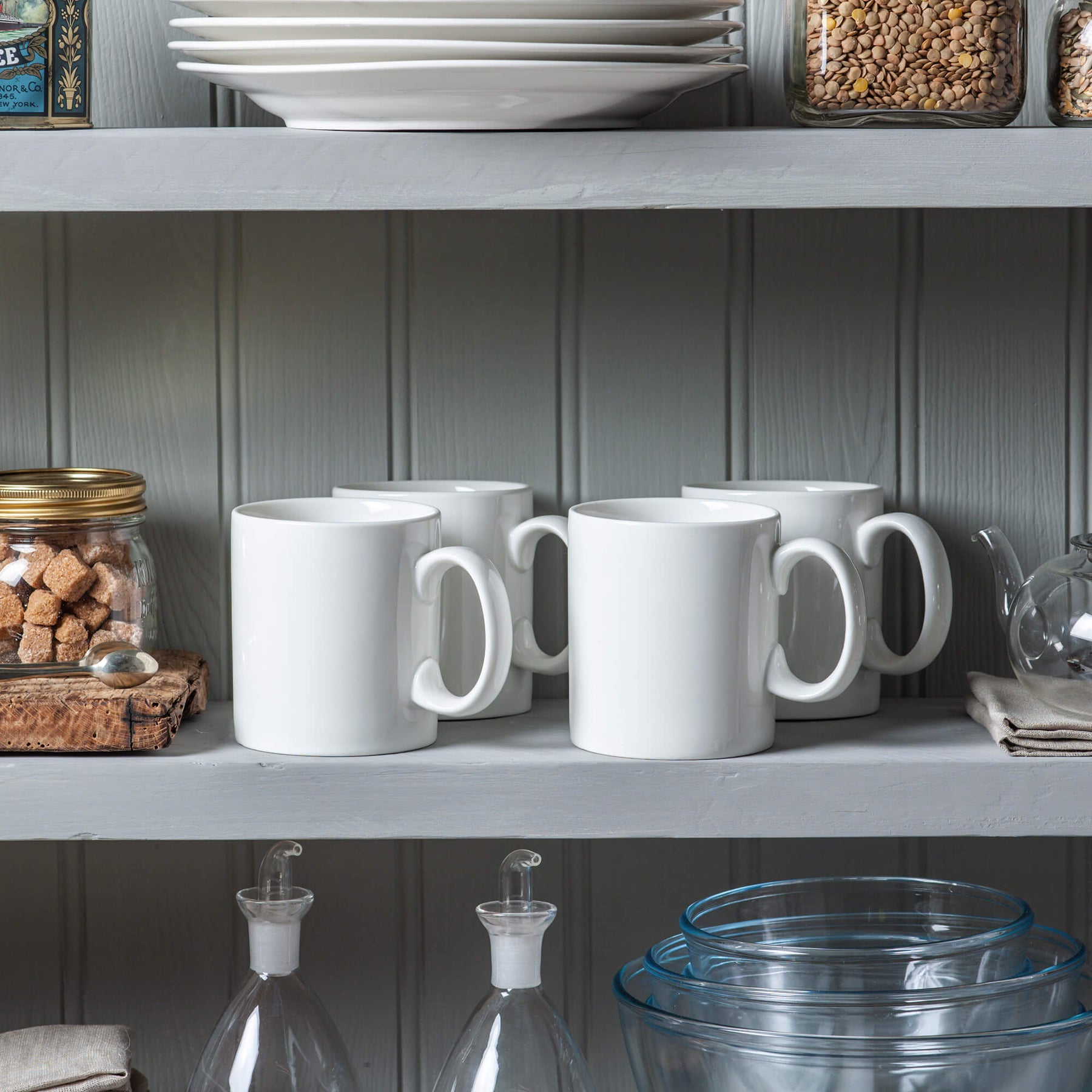 Porcelain Original Mug, 0.7 Pint, Set of 4
