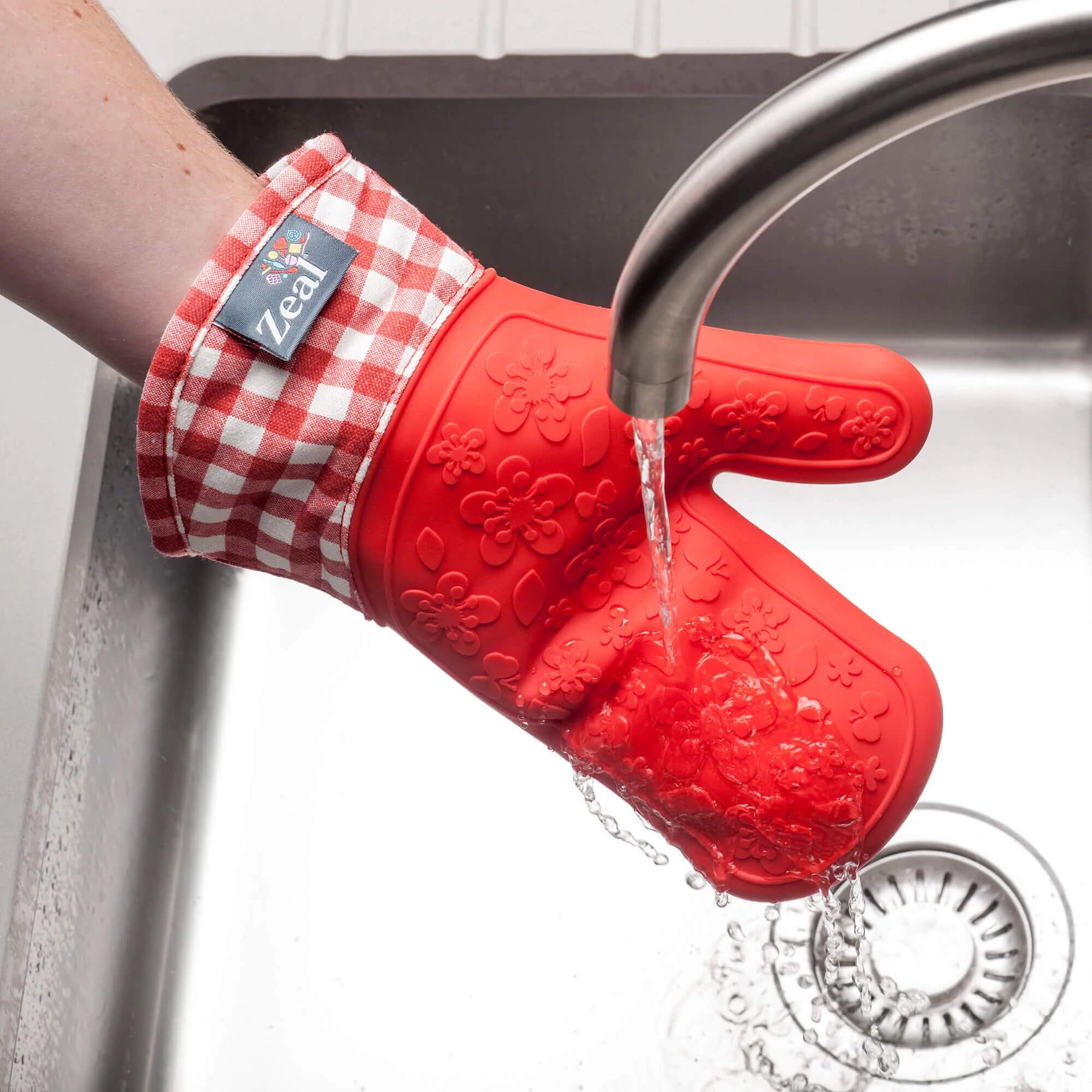 Steam Stop™ Waterproof Silicone Single Oven Glove