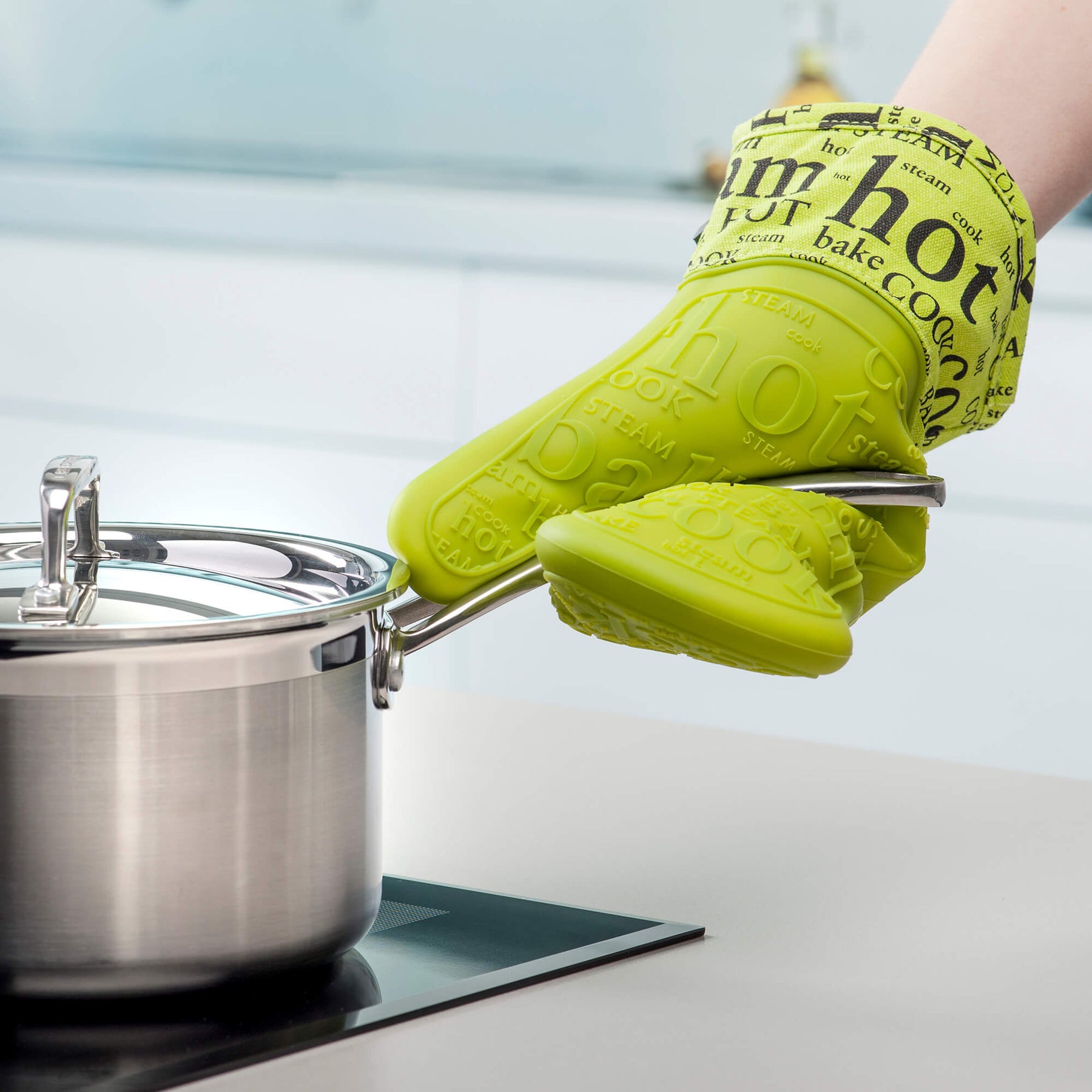 Steam Stop™ Waterproof Silicone Single Oven Glove