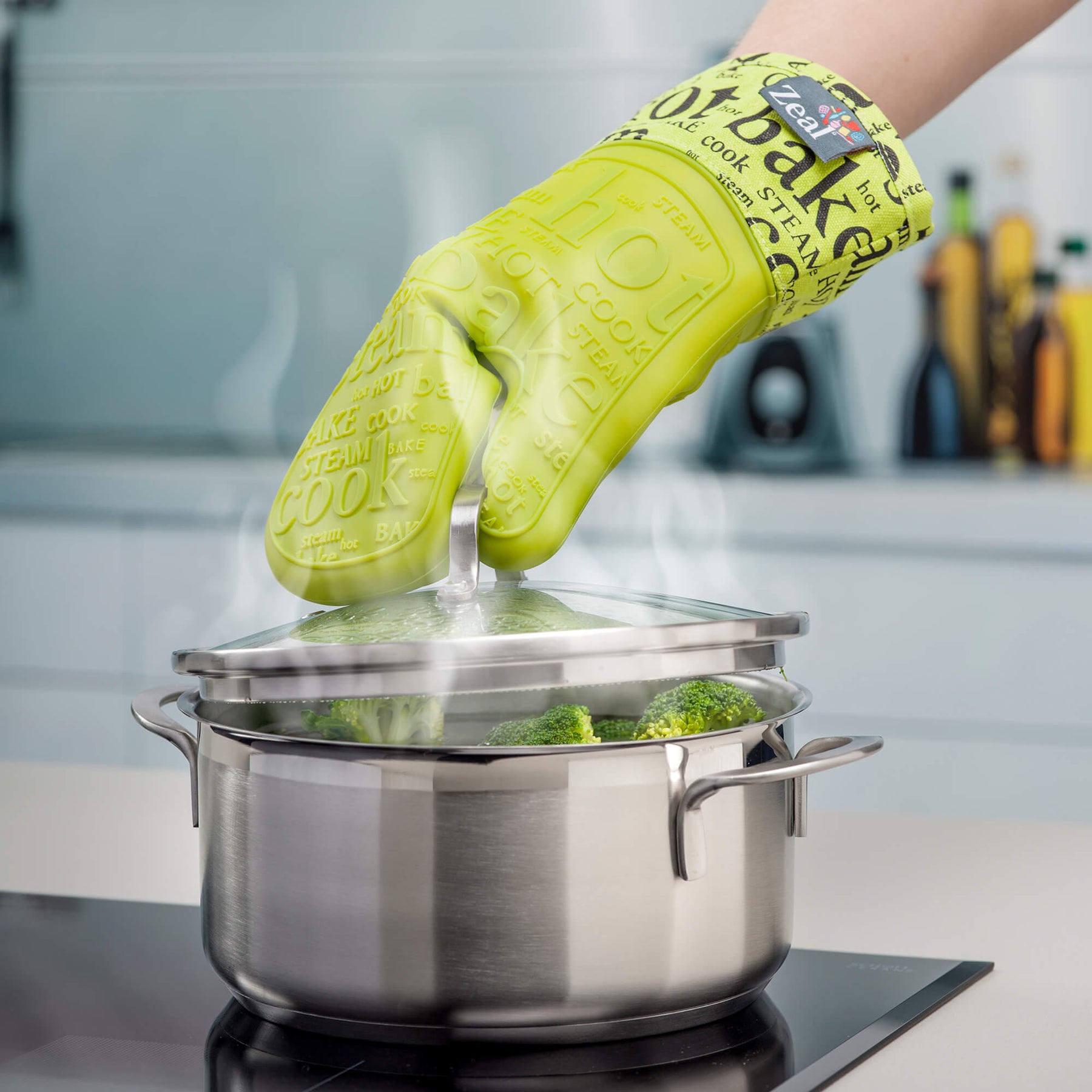 Steam Stop™ Waterproof Silicone Single Oven Glove
