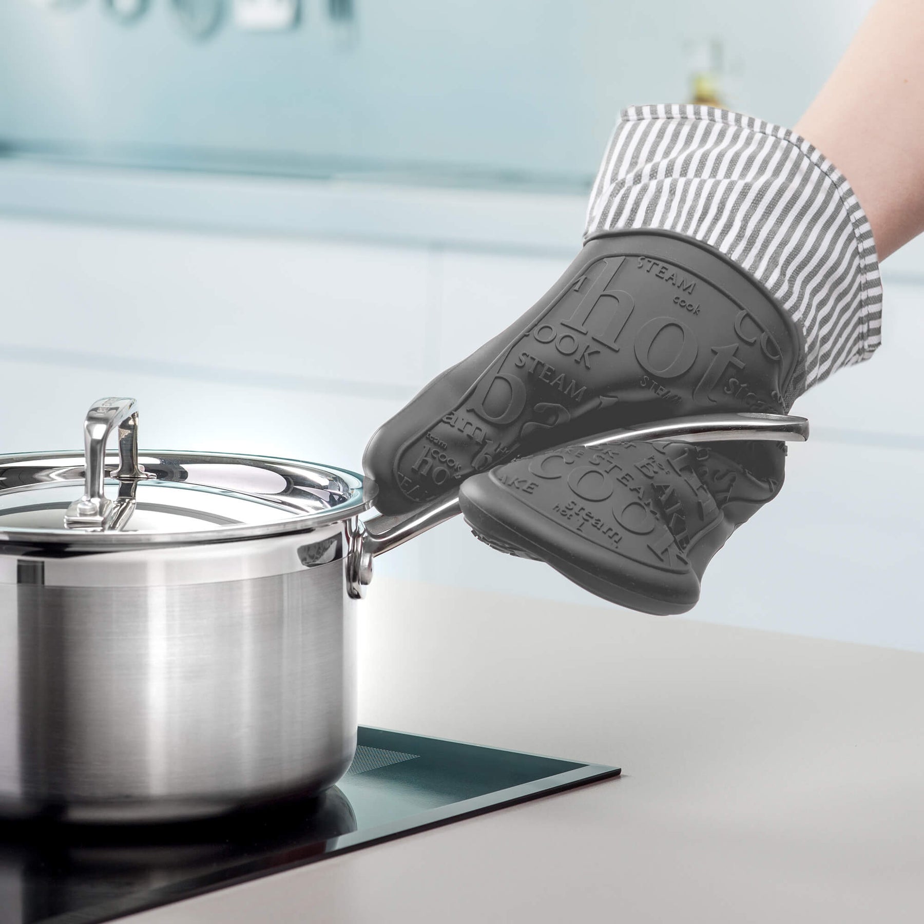 Steam Stop™ Waterproof Silicone Single Oven Glove
