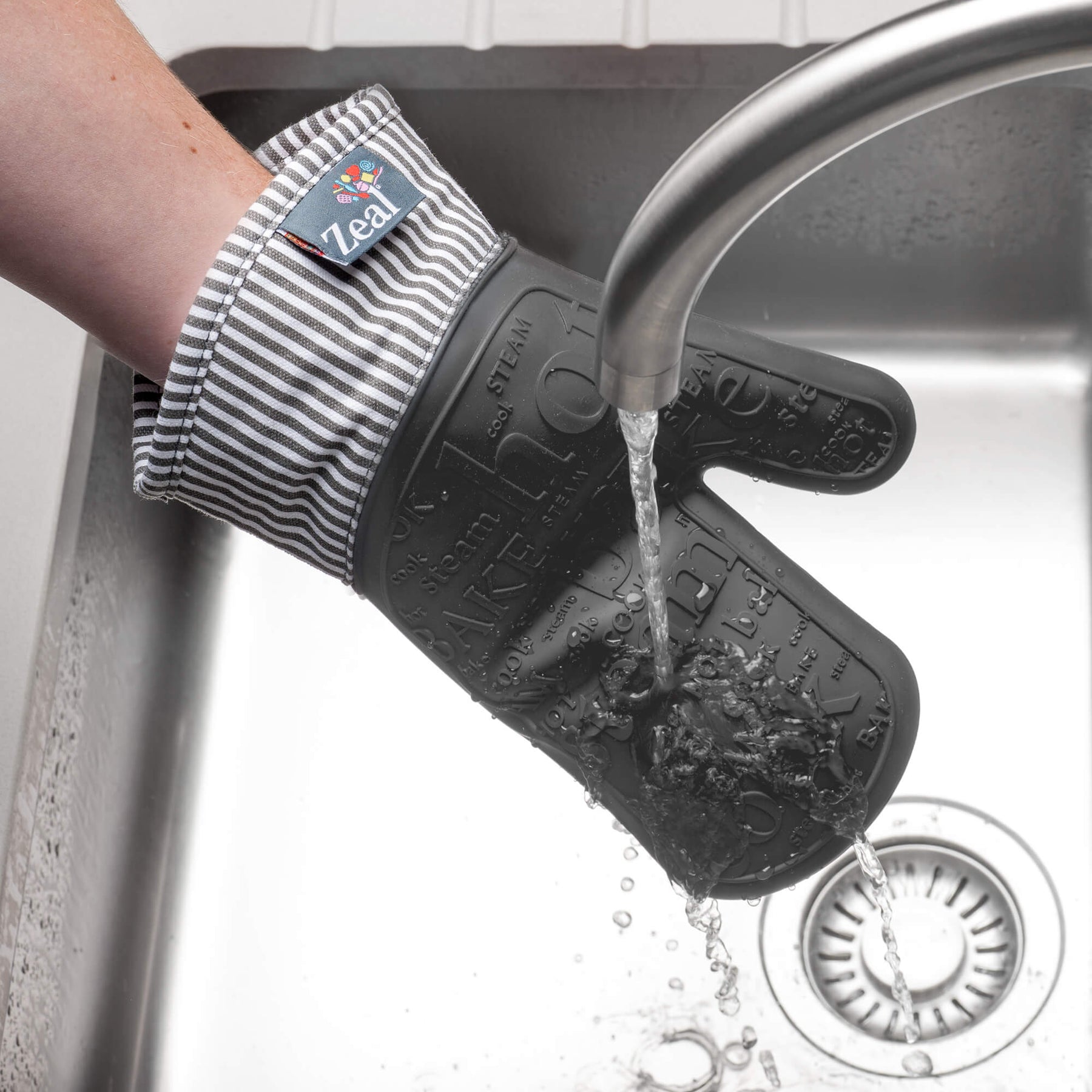 Steam Stop™ Waterproof Silicone Single Oven Glove