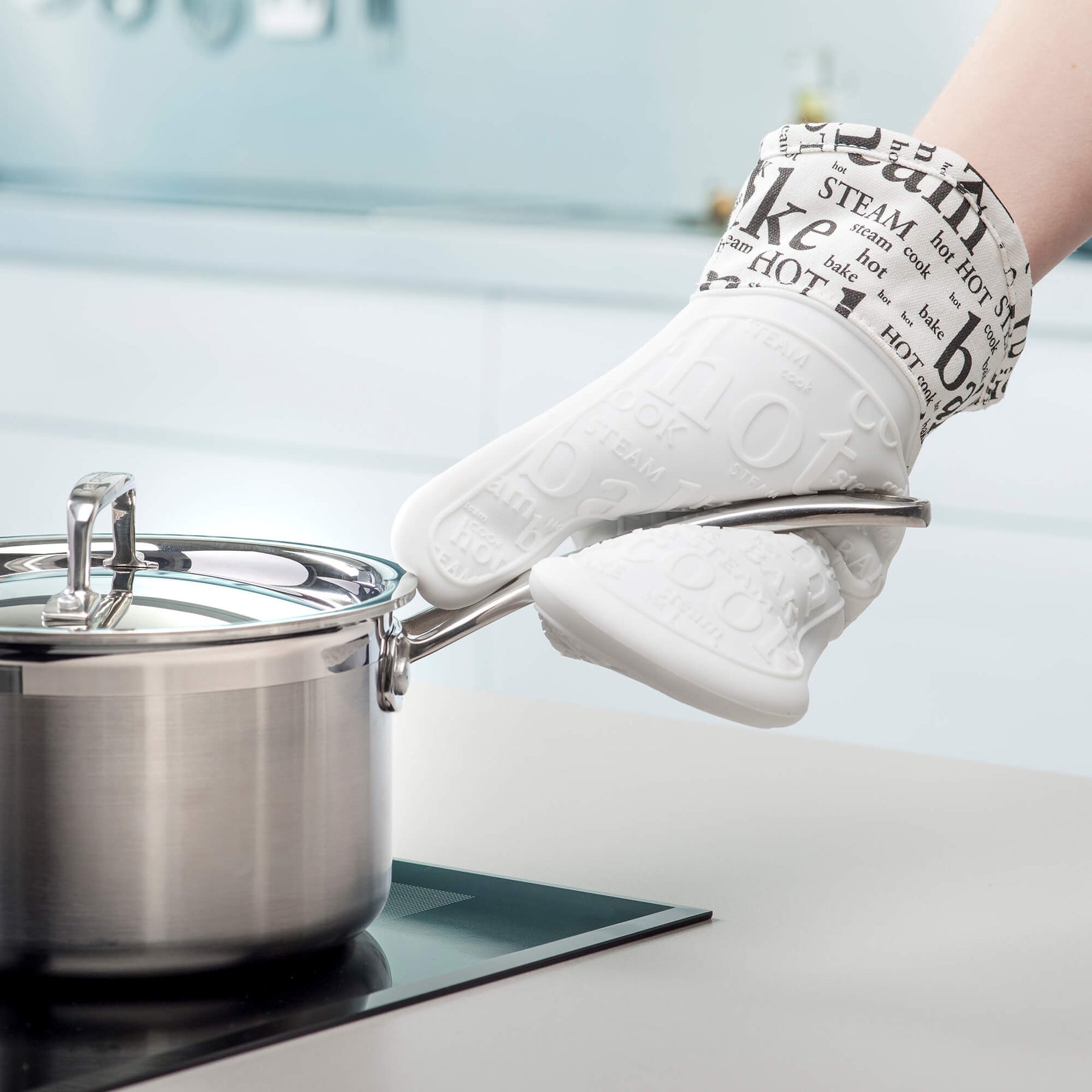 Steam Stop™ Waterproof Silicone Single Oven Glove