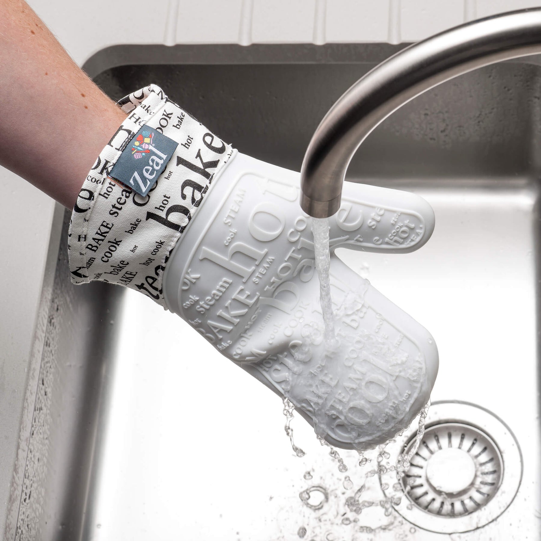 Steam Stop™ Waterproof Silicone Single Oven Glove