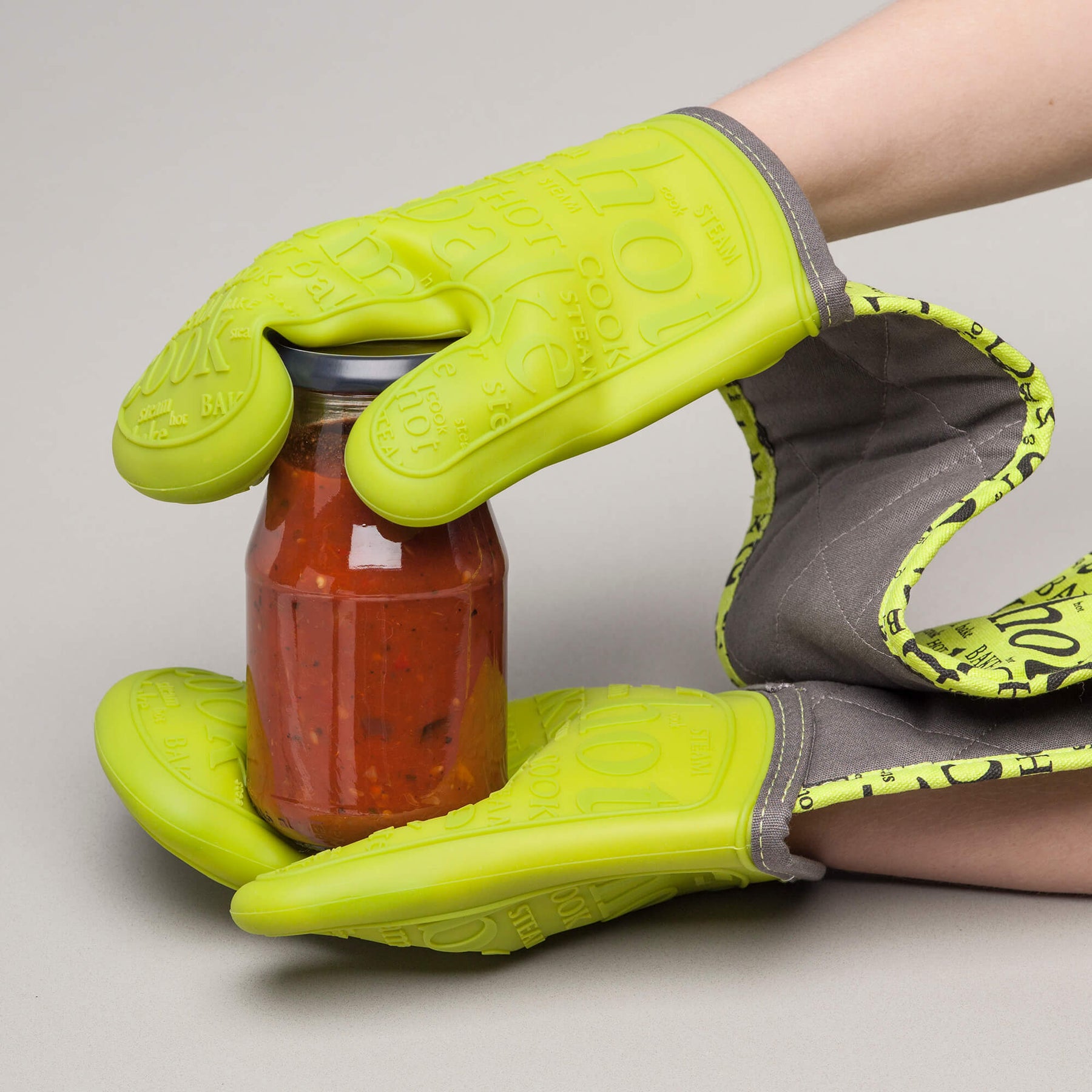 Steam Stop™ Waterproof Silicone Double Oven Glove