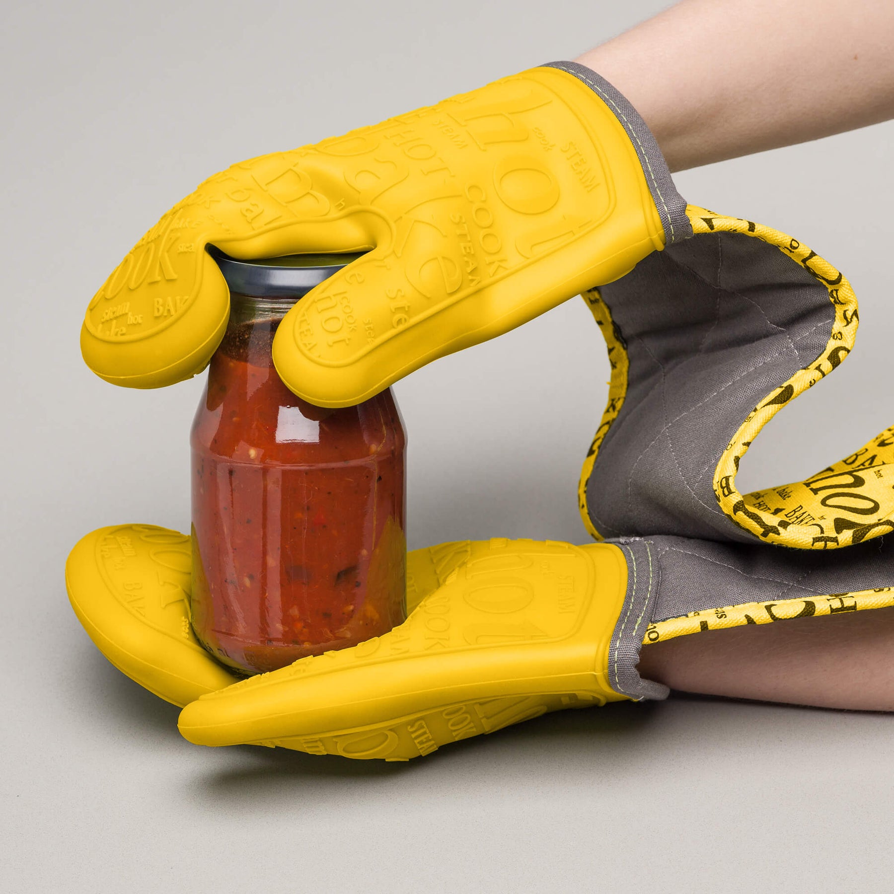 Steam Stop™ Waterproof Silicone Double Oven Glove