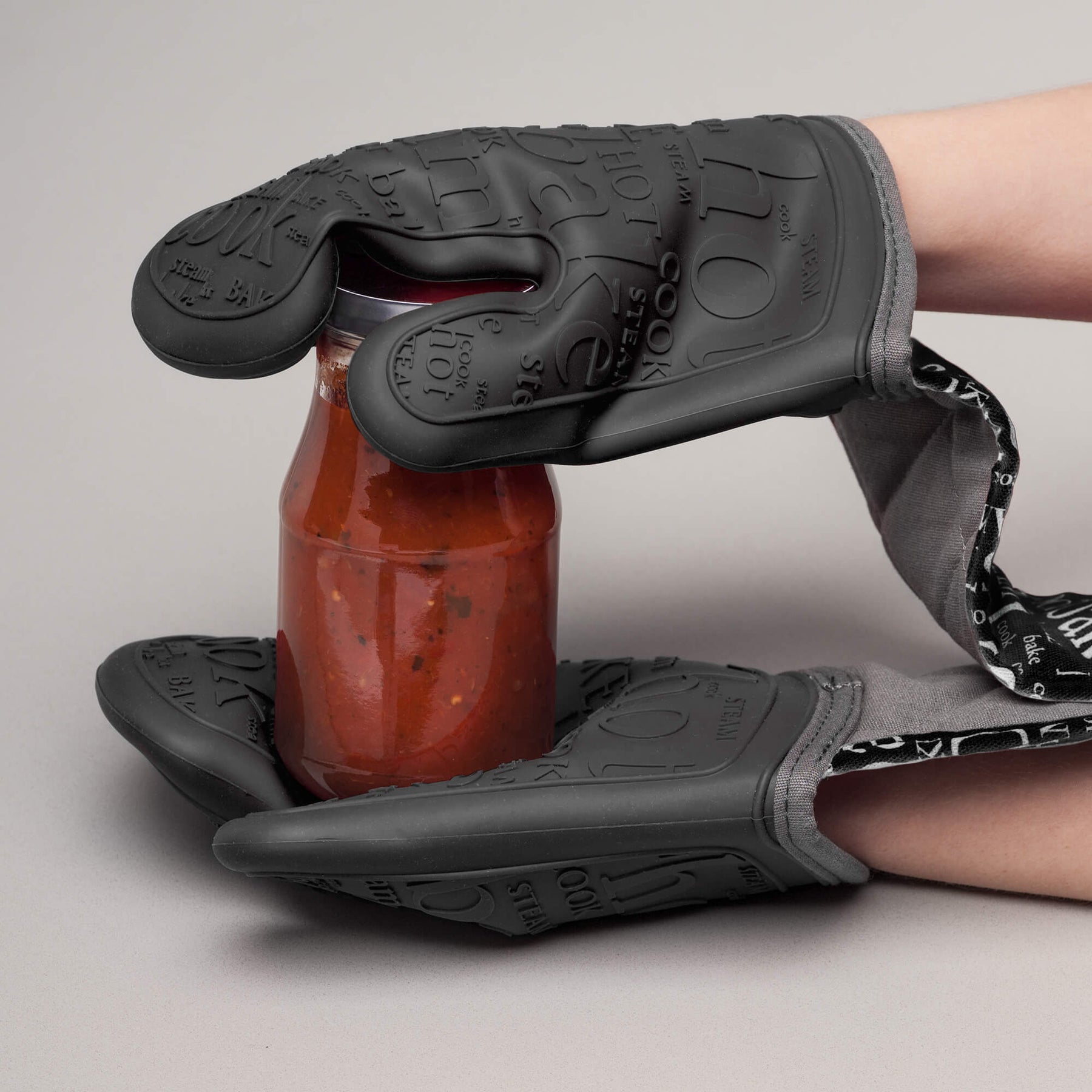 Steam Stop™ Waterproof Silicone Double Oven Glove