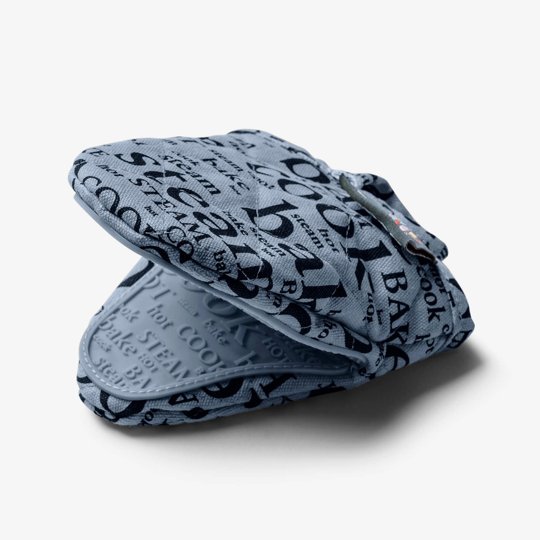 Silicone Hot Grab Mini Oven Mitt, Hot Print