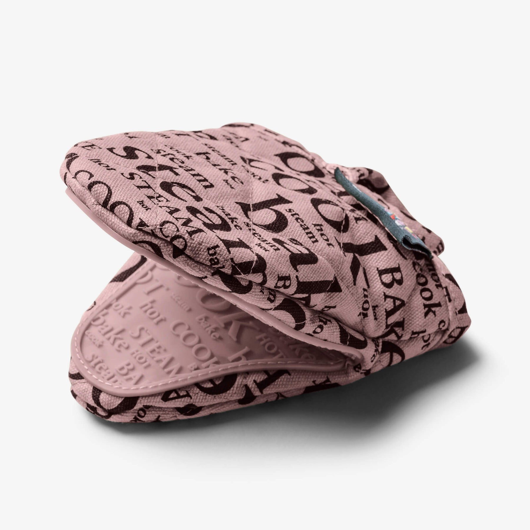 Silicone Hot Grab Mini Oven Mitt, Hot Print