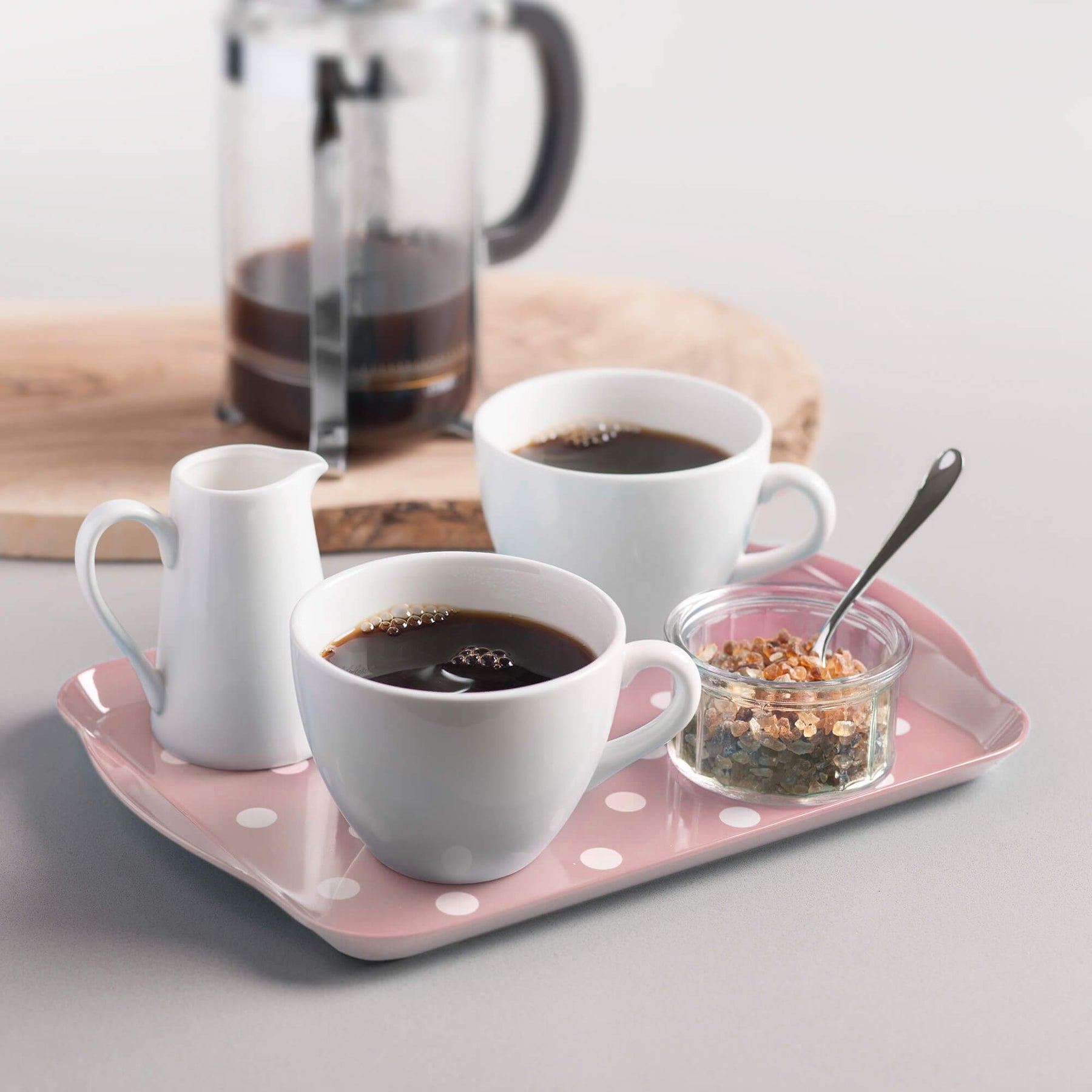 Melamine Dotty Tray, Small