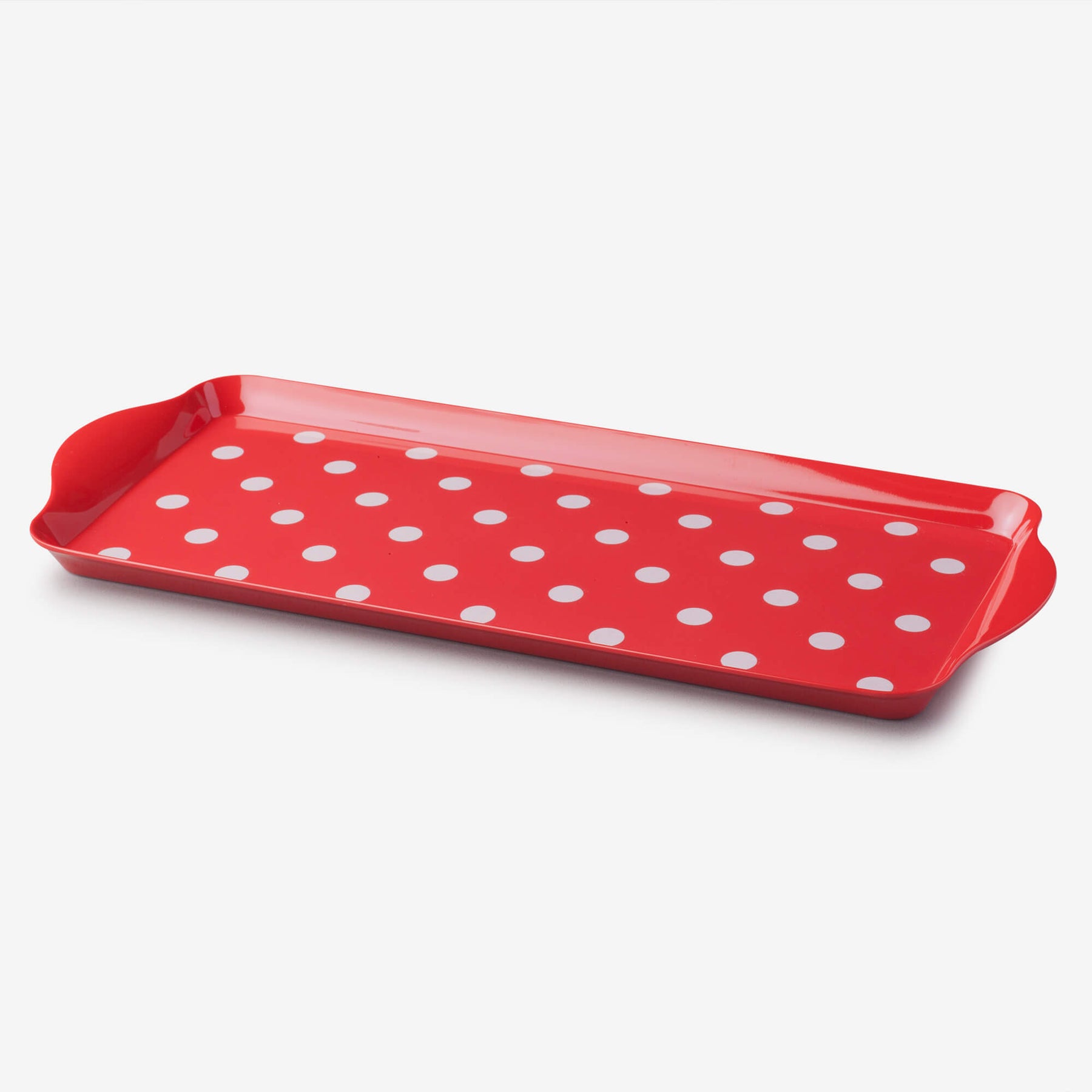 Melamine Dotty Sandwich Tray