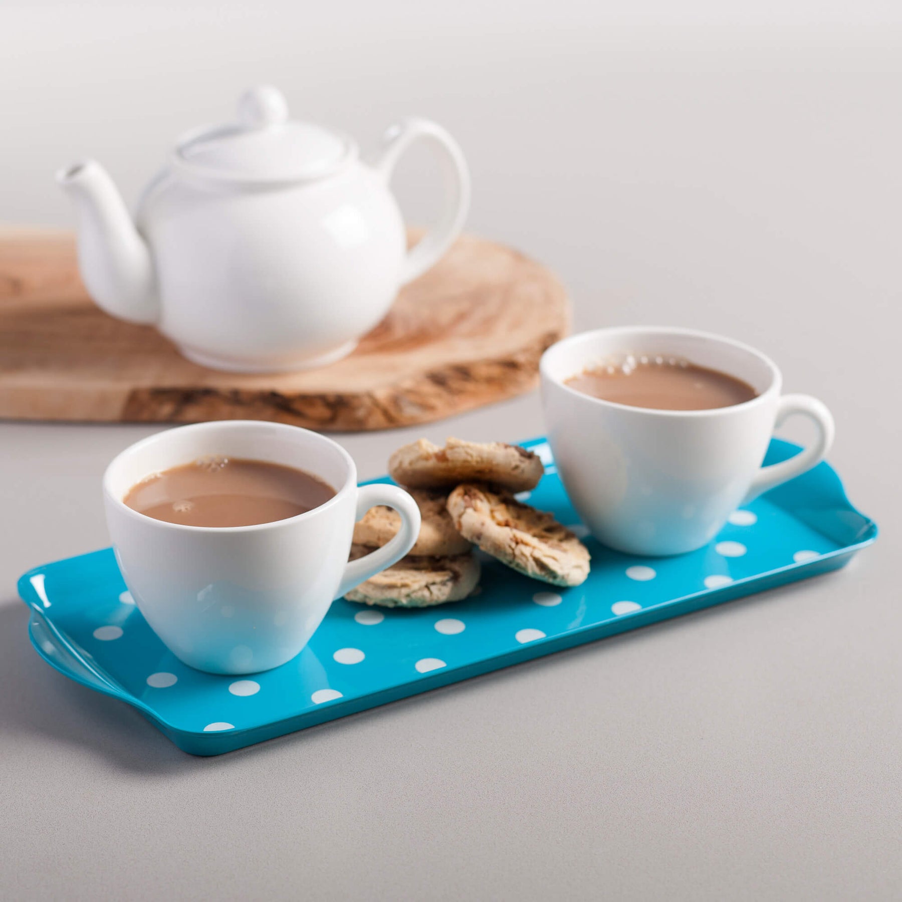 Melamine Dotty Sandwich Tray