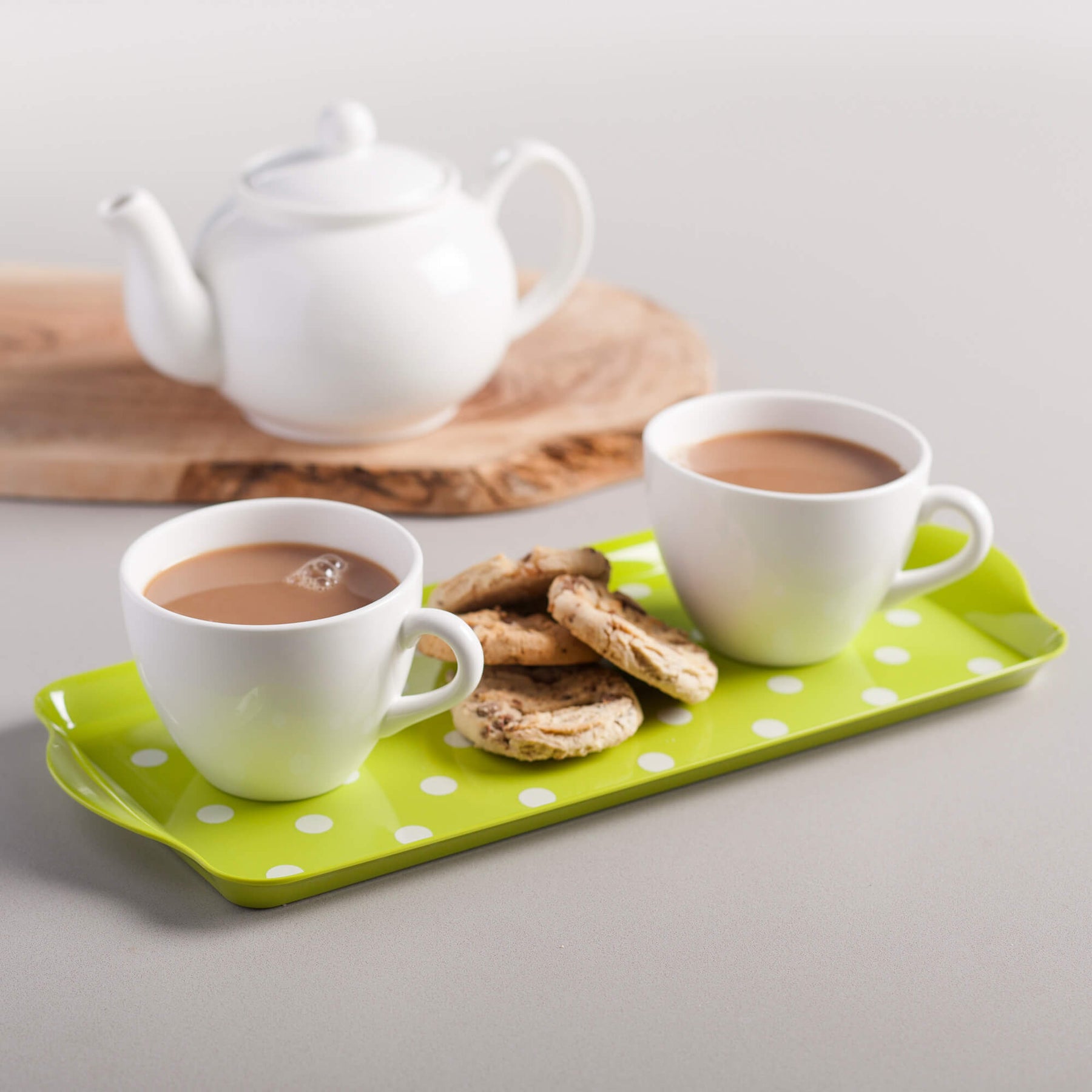 Melamine Dotty Sandwich Tray