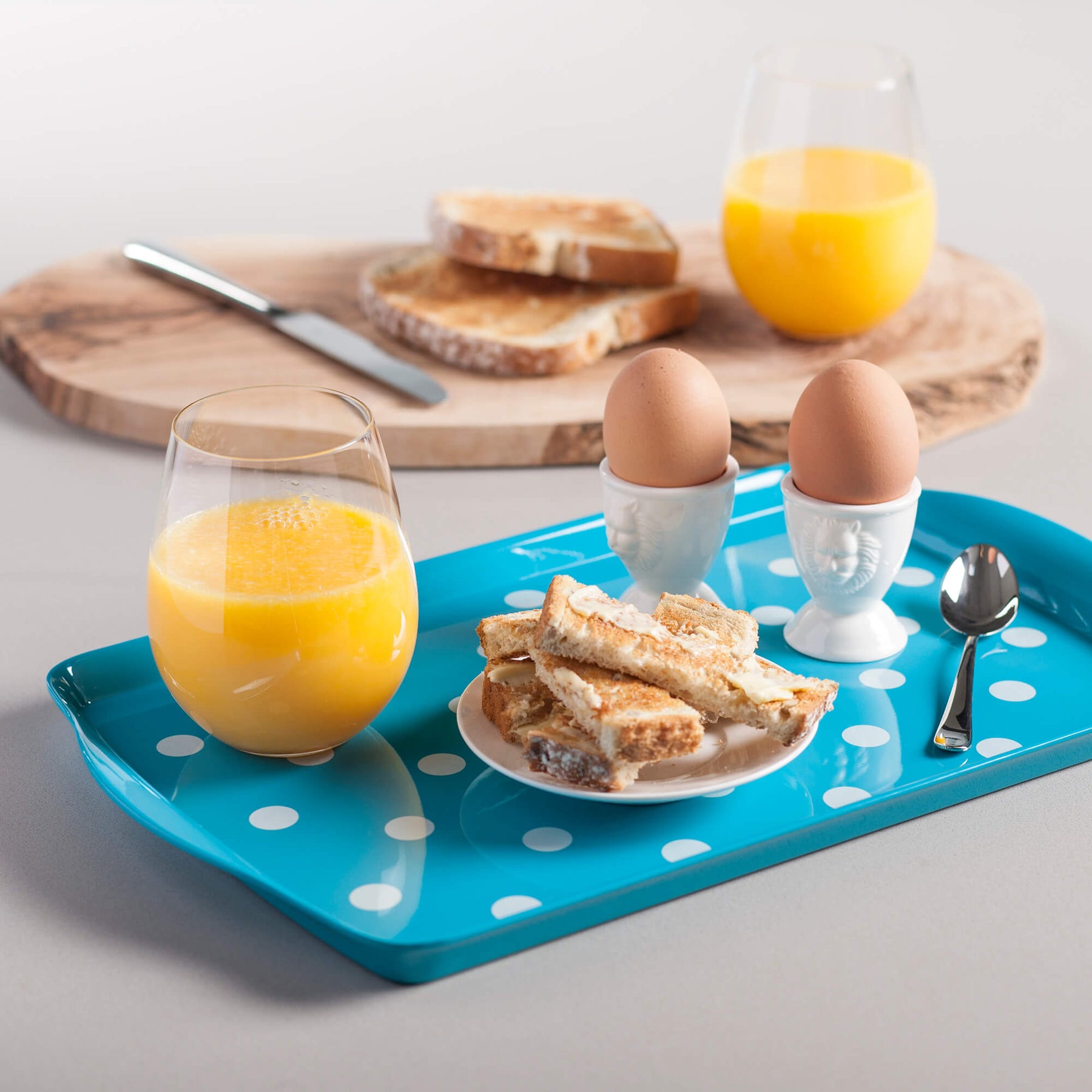 Melamine Dotty Tray, Medium