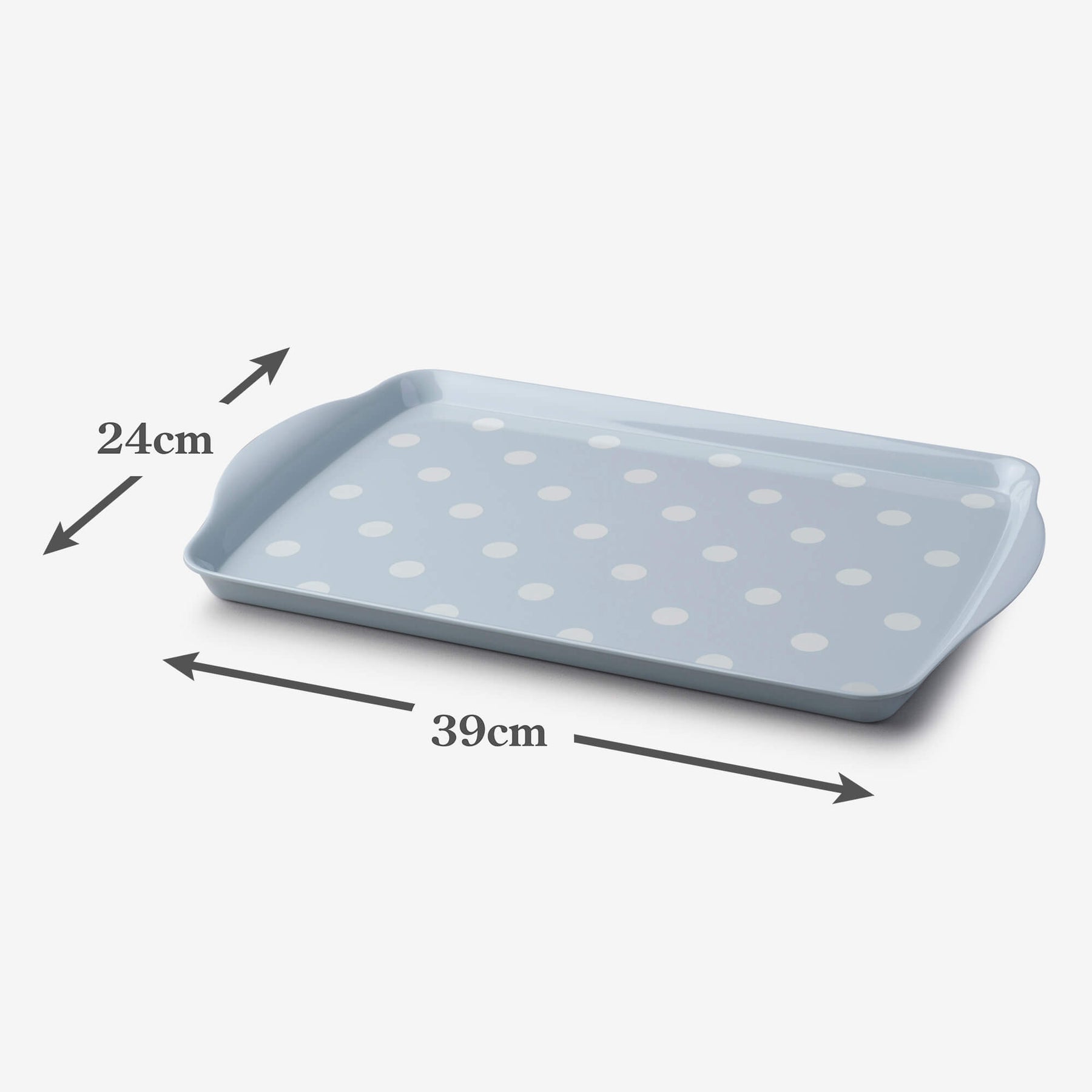 Melamine Dotty Tray, Medium