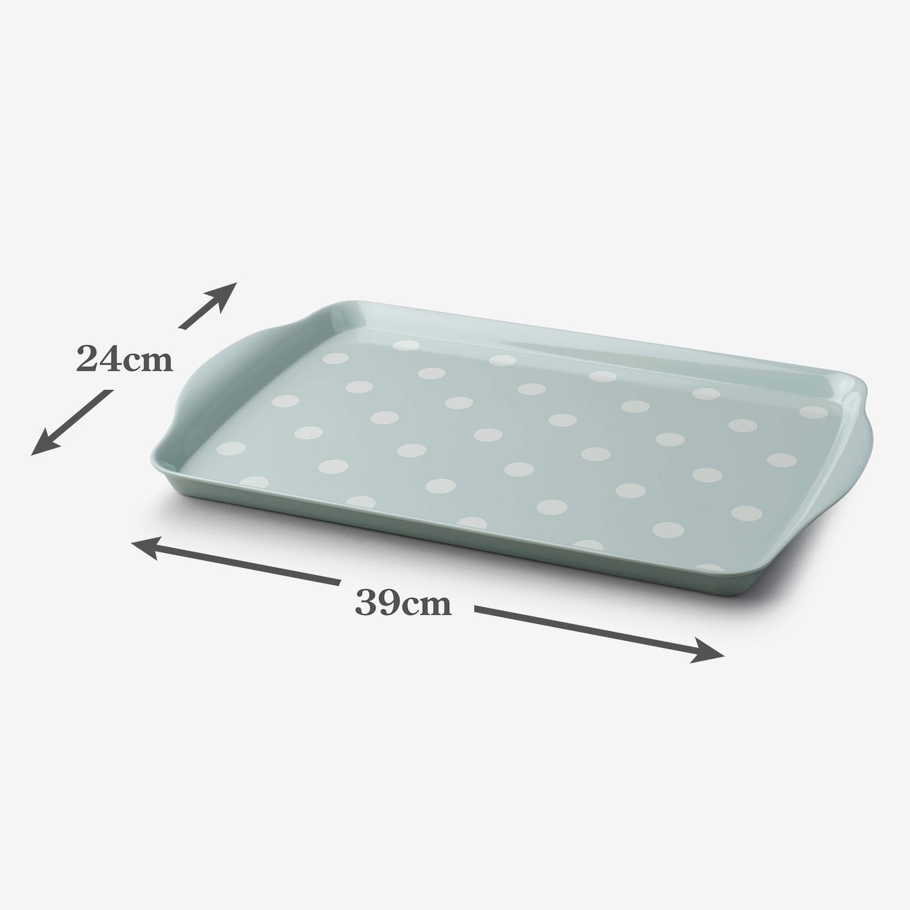 Melamine Dotty Tray, Medium