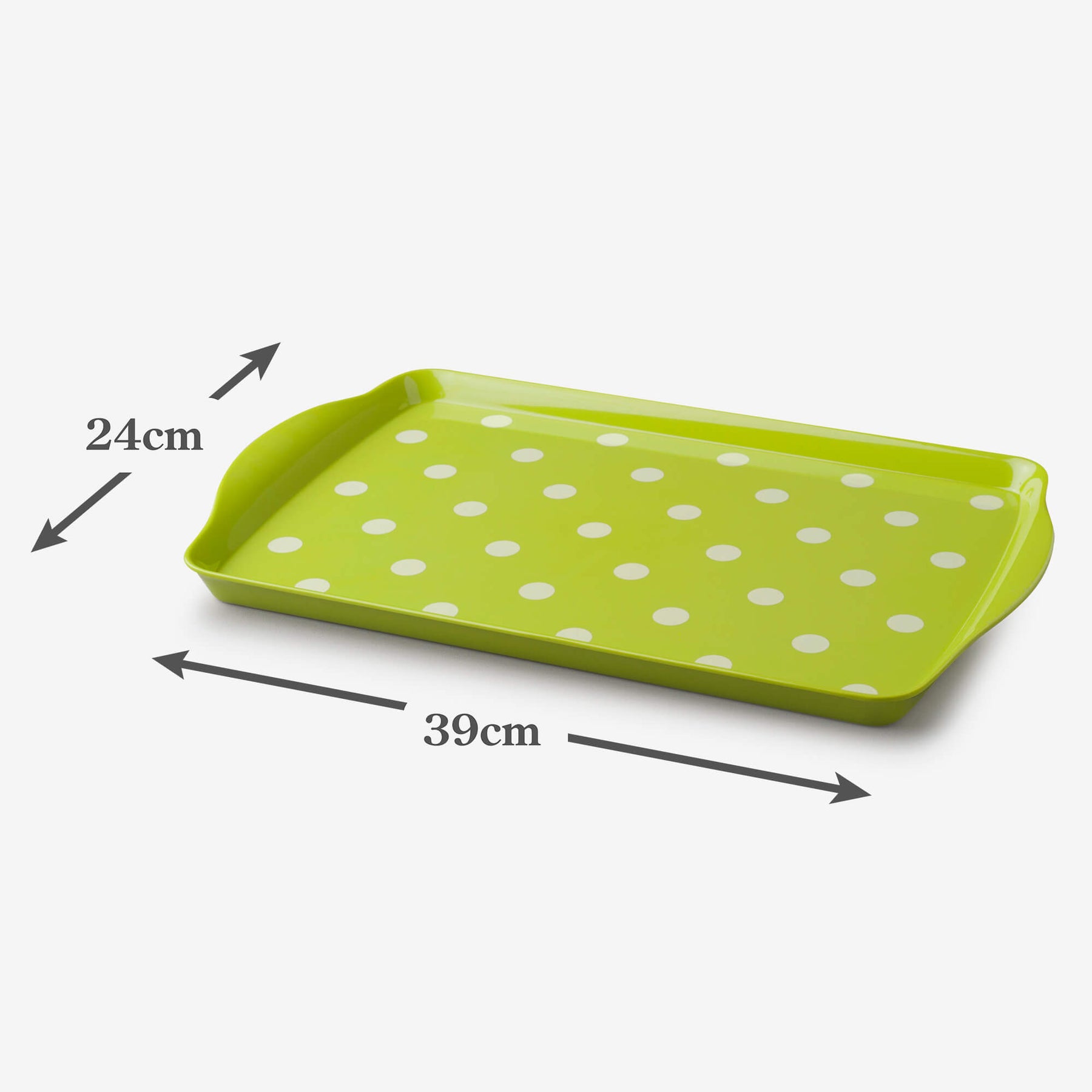 Melamine Dotty Tray, Medium
