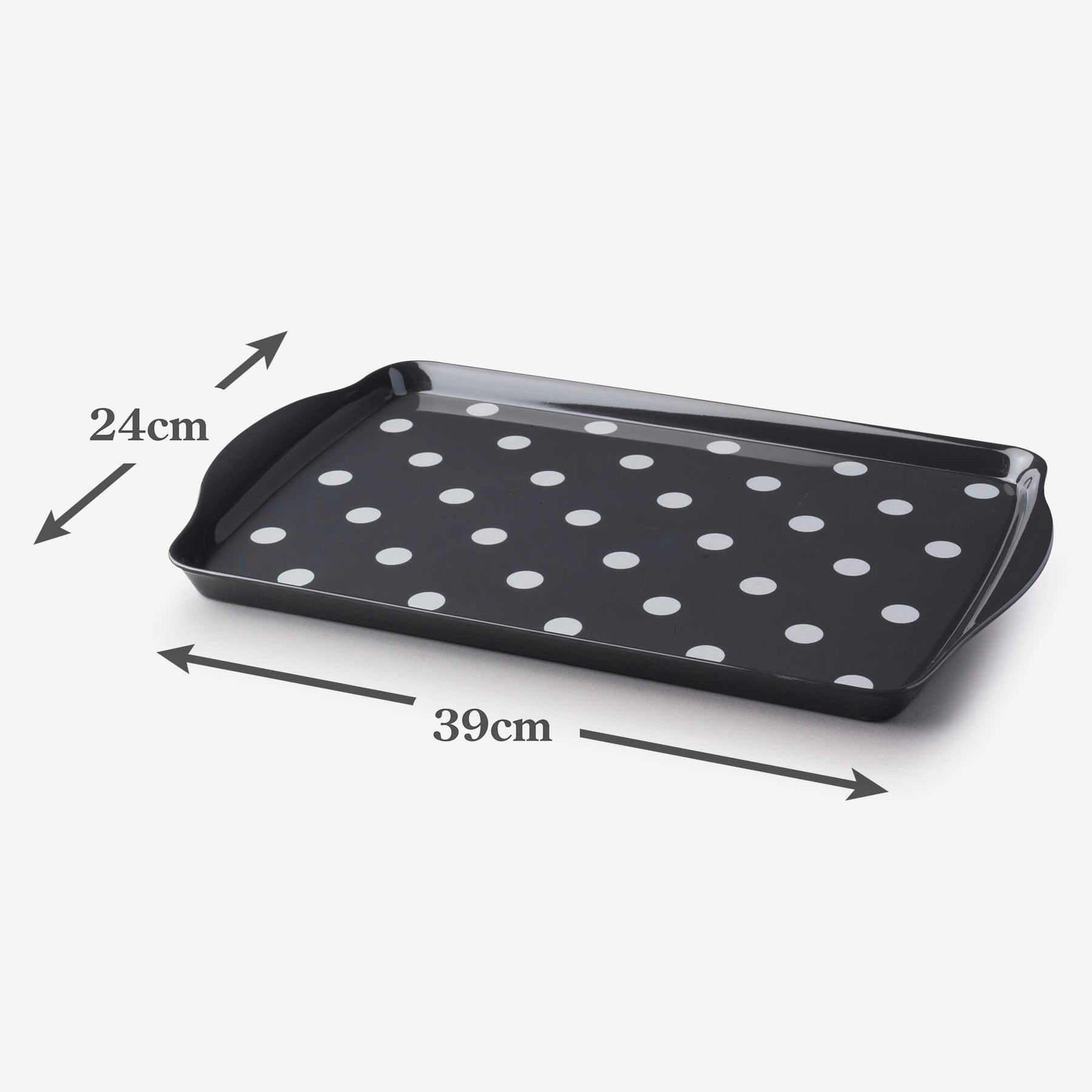 Melamine Dotty Tray, Medium