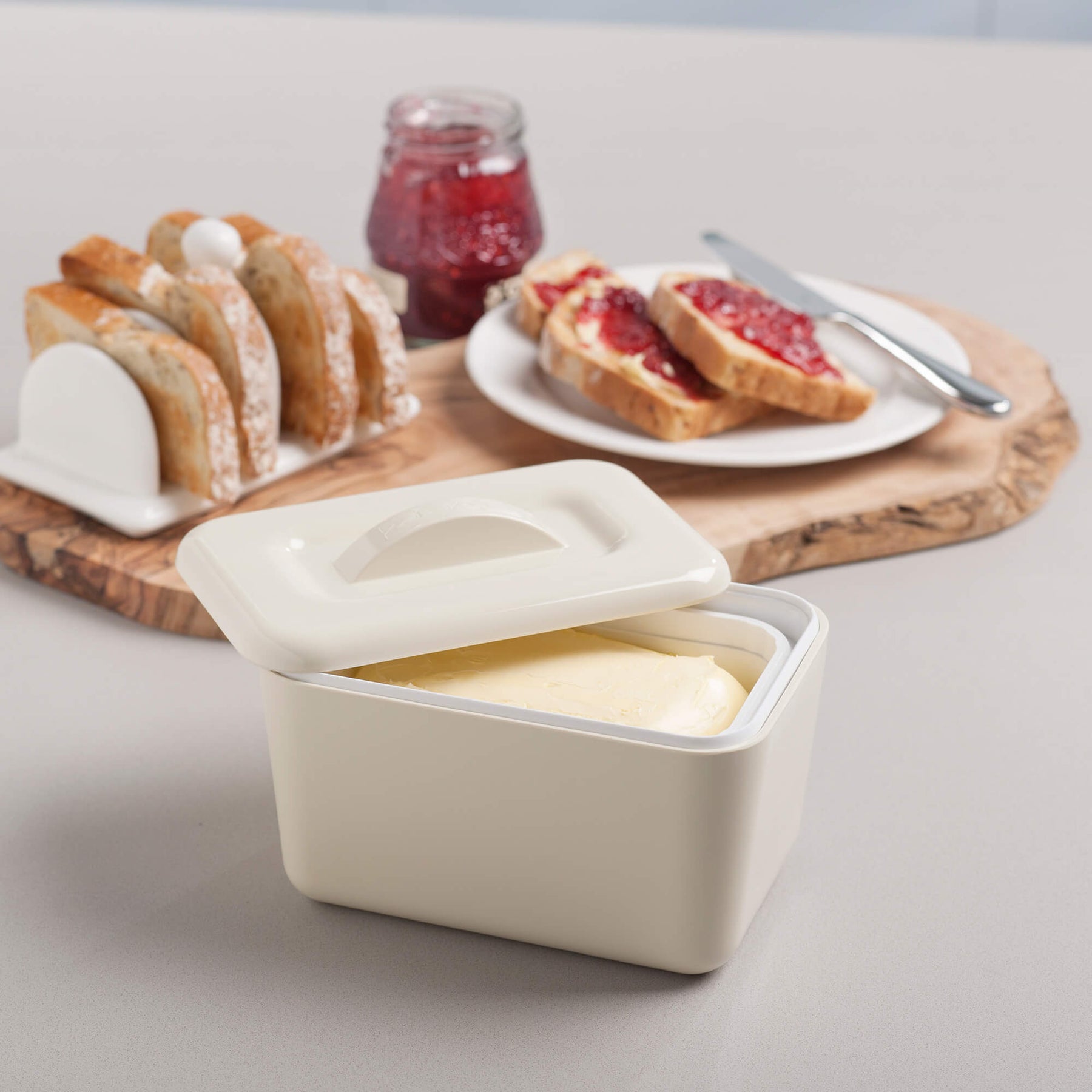 Melamine Insulated Butter Dish
