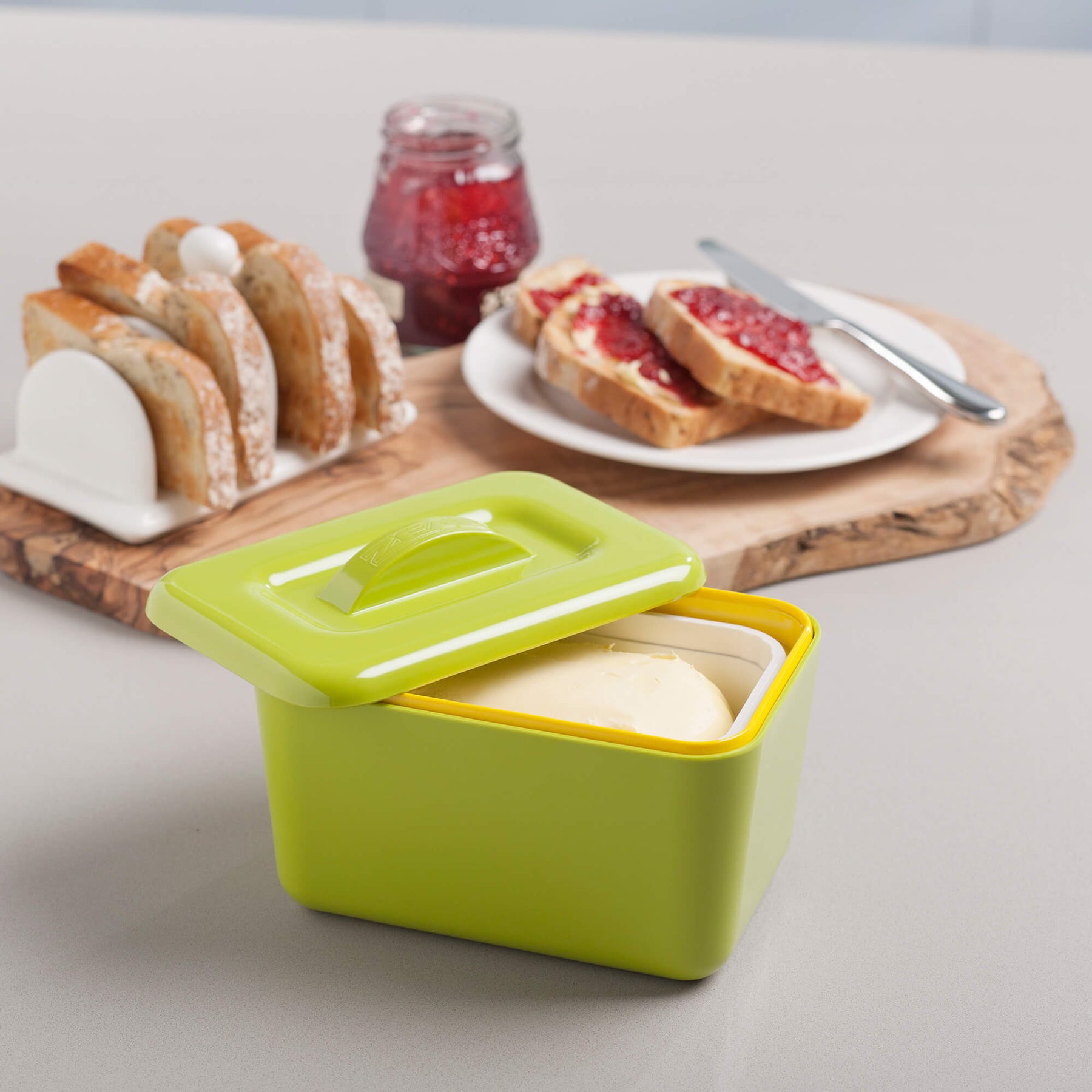 Melamine Insulated Butter Dish