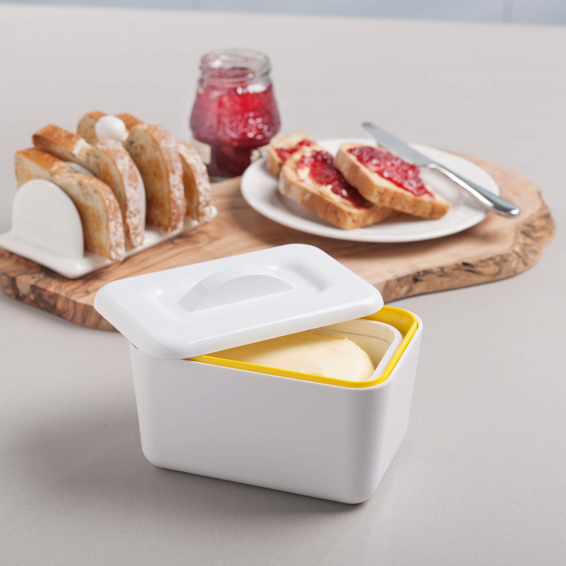 Melamine Insulated Butter Dish