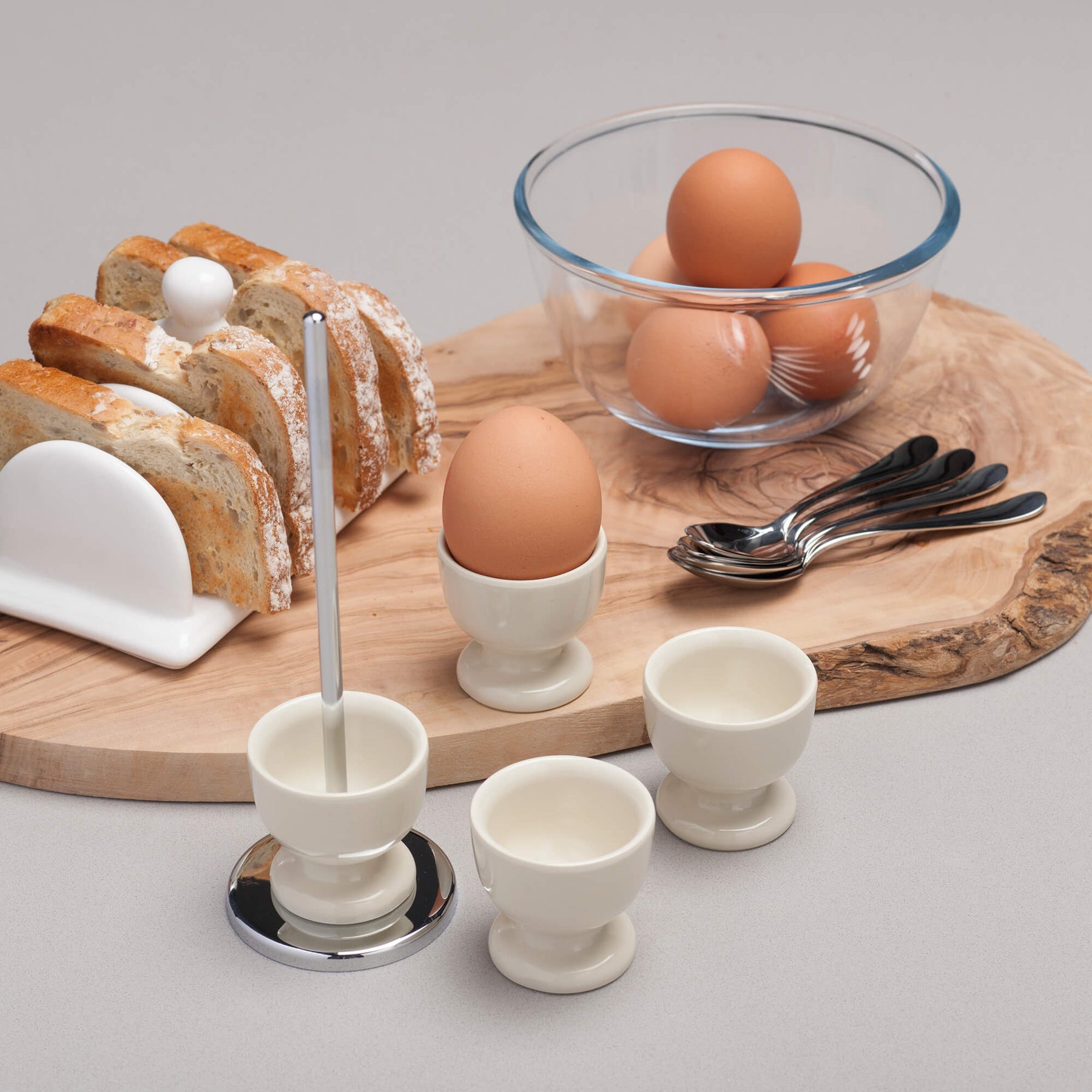 Stack and Store™ Egg Cup Set with Stand