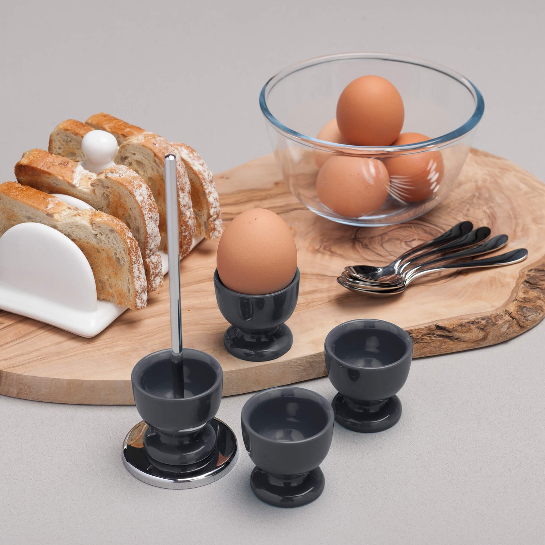 Stack and Store™ Egg Cup Set with Stand