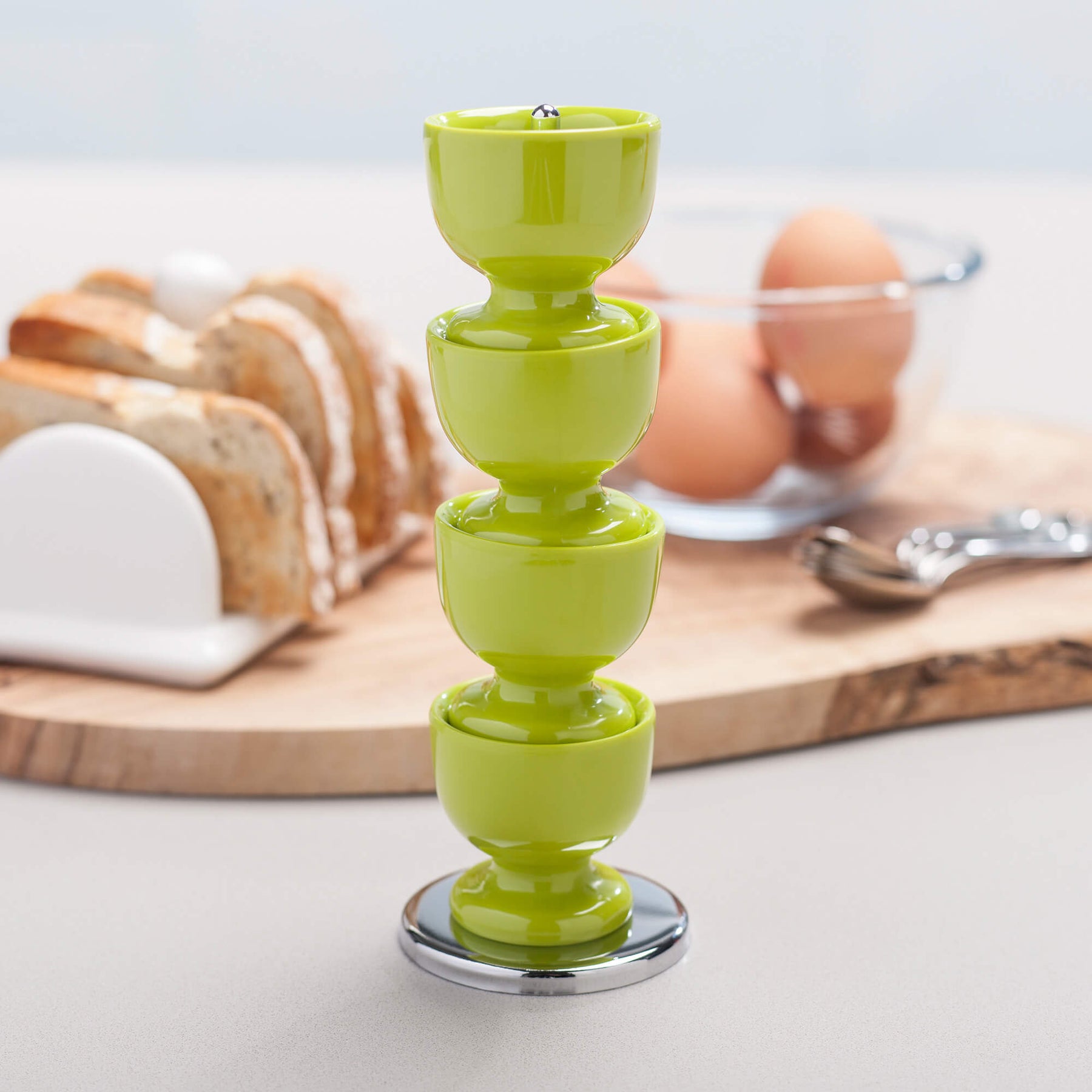 Stack and Store™ Egg Cup Set with Stand