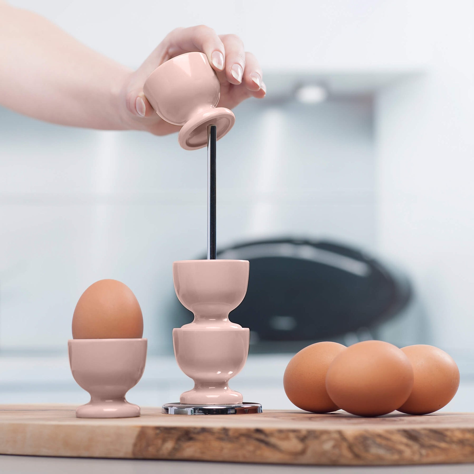 Stack and Store™ Egg Cup Set with Stand