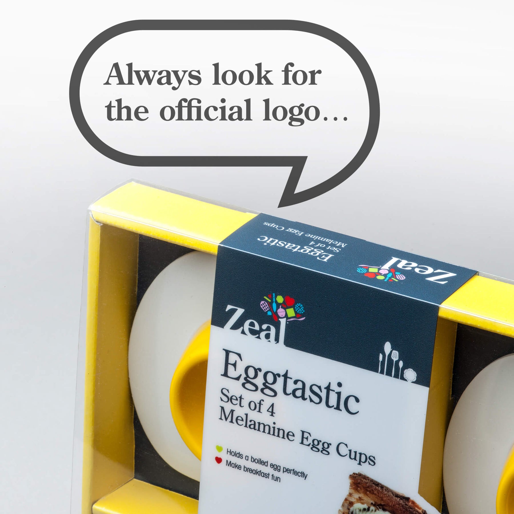 Eggtastic Melamine Egg Cup