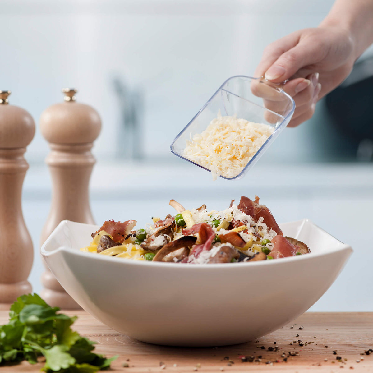 Small Fine Grater with Collector
