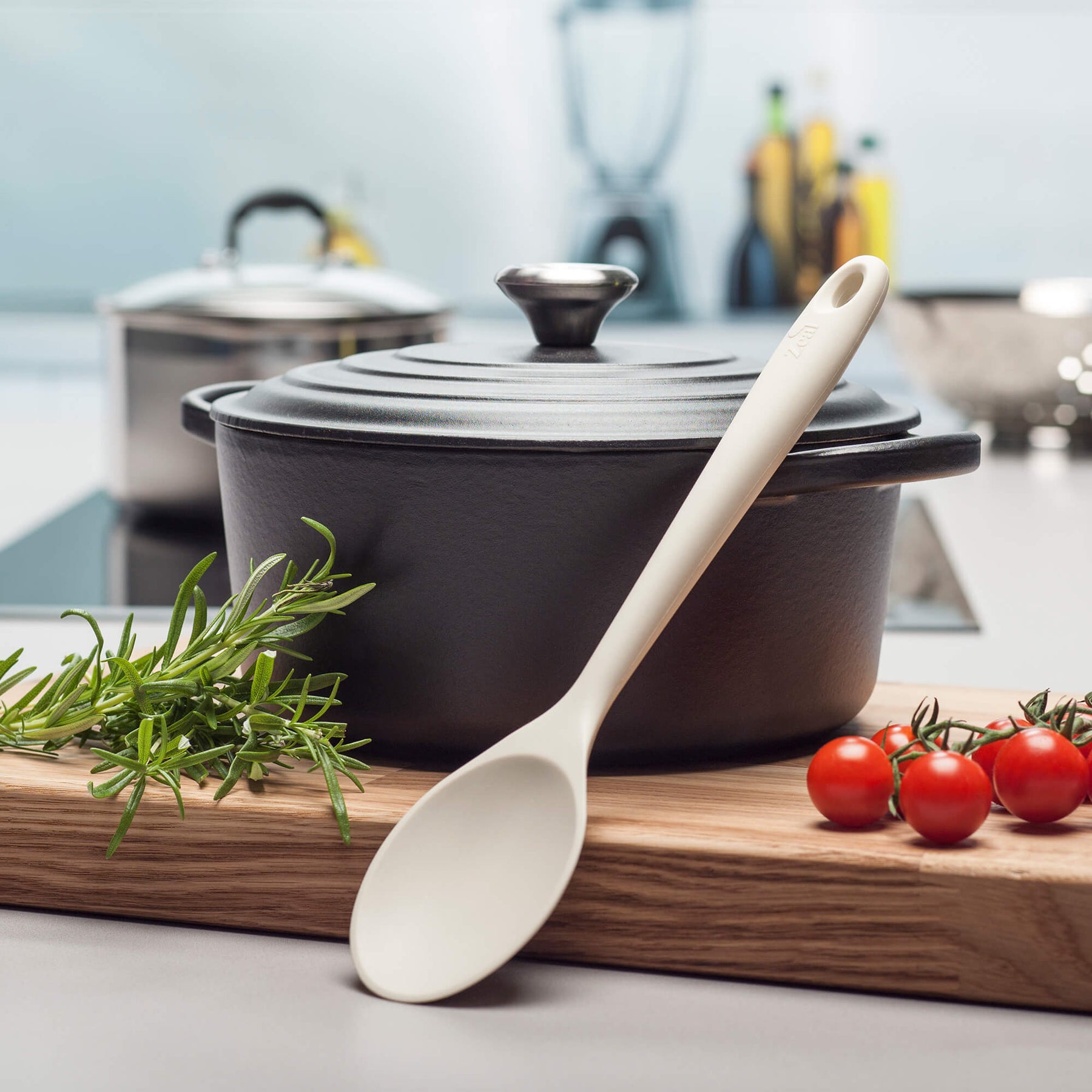 Silicone Cooking Spoon, 28cm