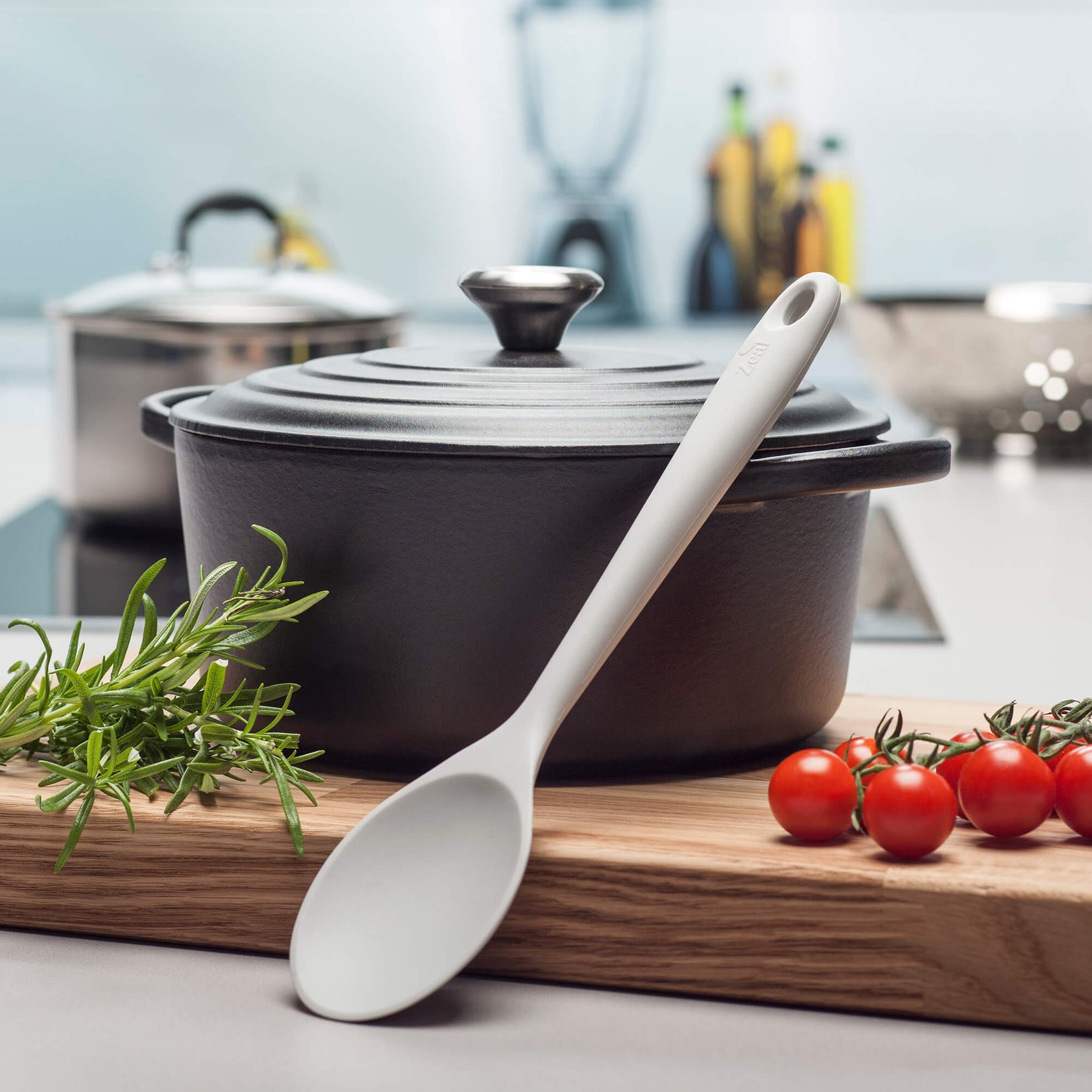 Silicone Cooking Spoon, 28cm