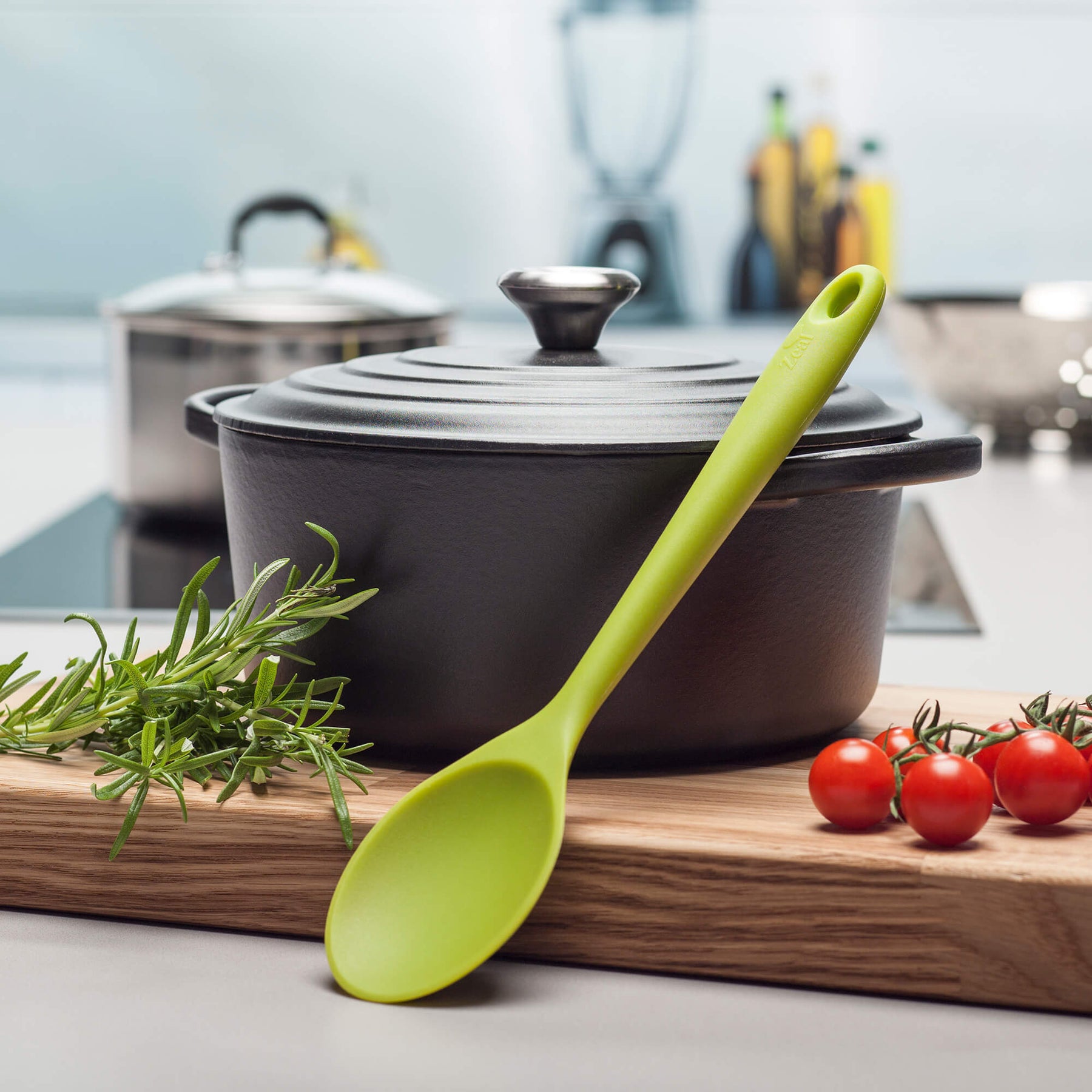 Silicone Cooking Spoon, 28cm