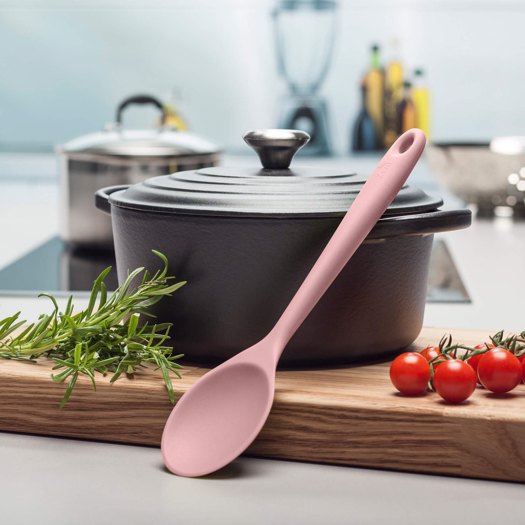 Silicone Cooking Spoon, 28cm