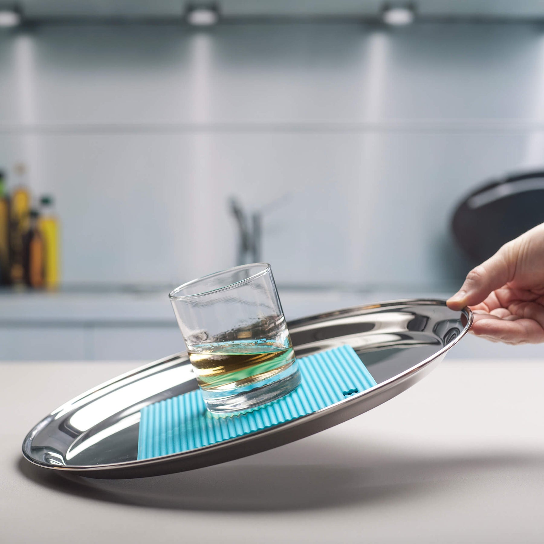 Silicone Square Hot Mat Trivet, 18cm