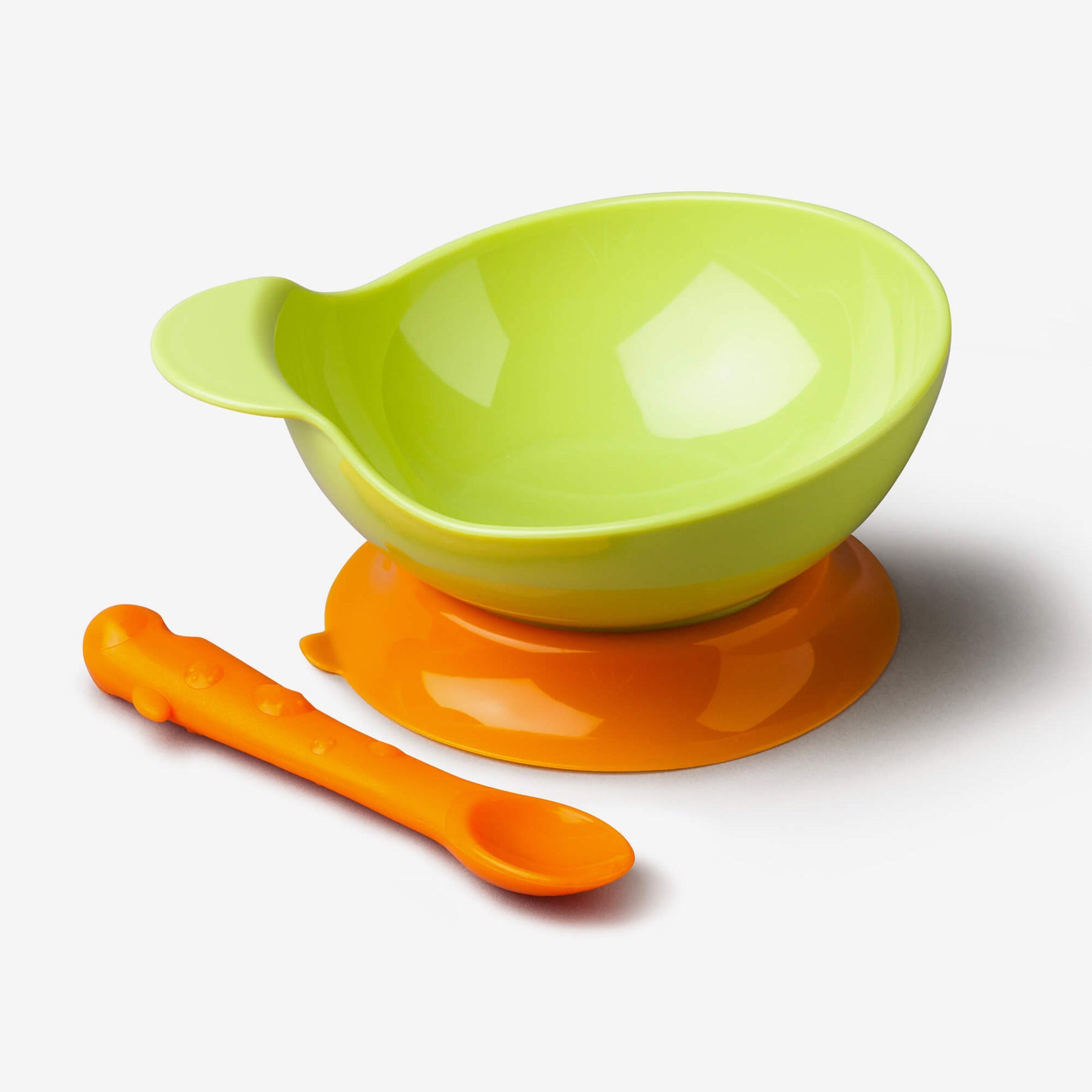 Suction Base Baby Bowl & Spoon Set