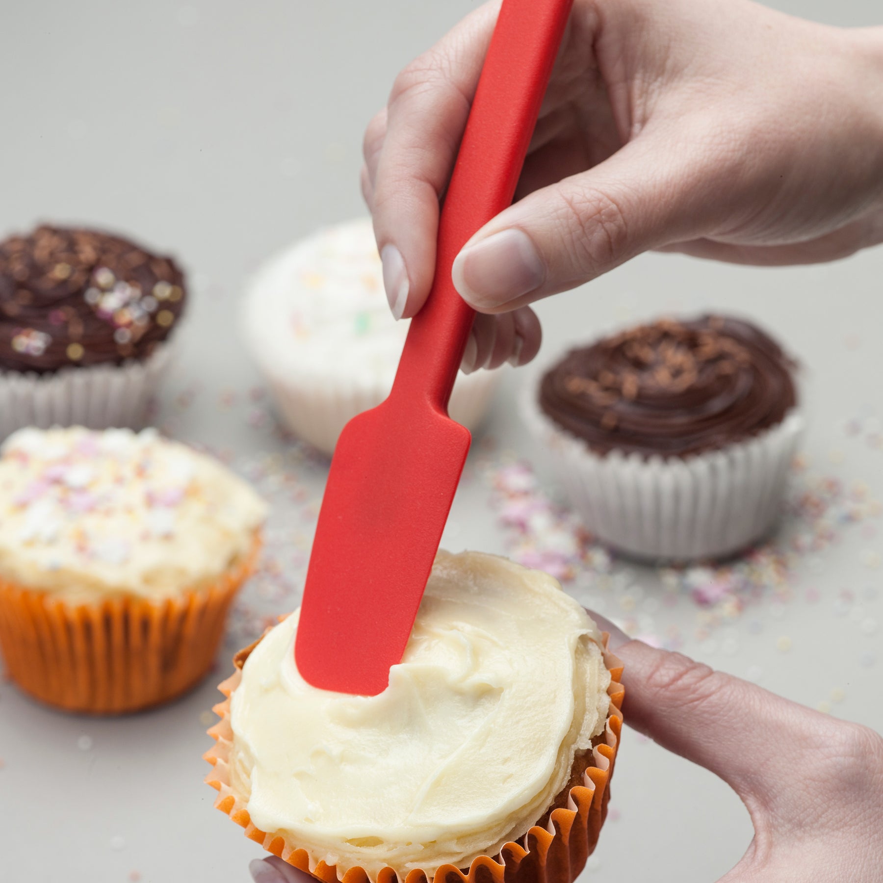 Silicone Mini Baking Spatula