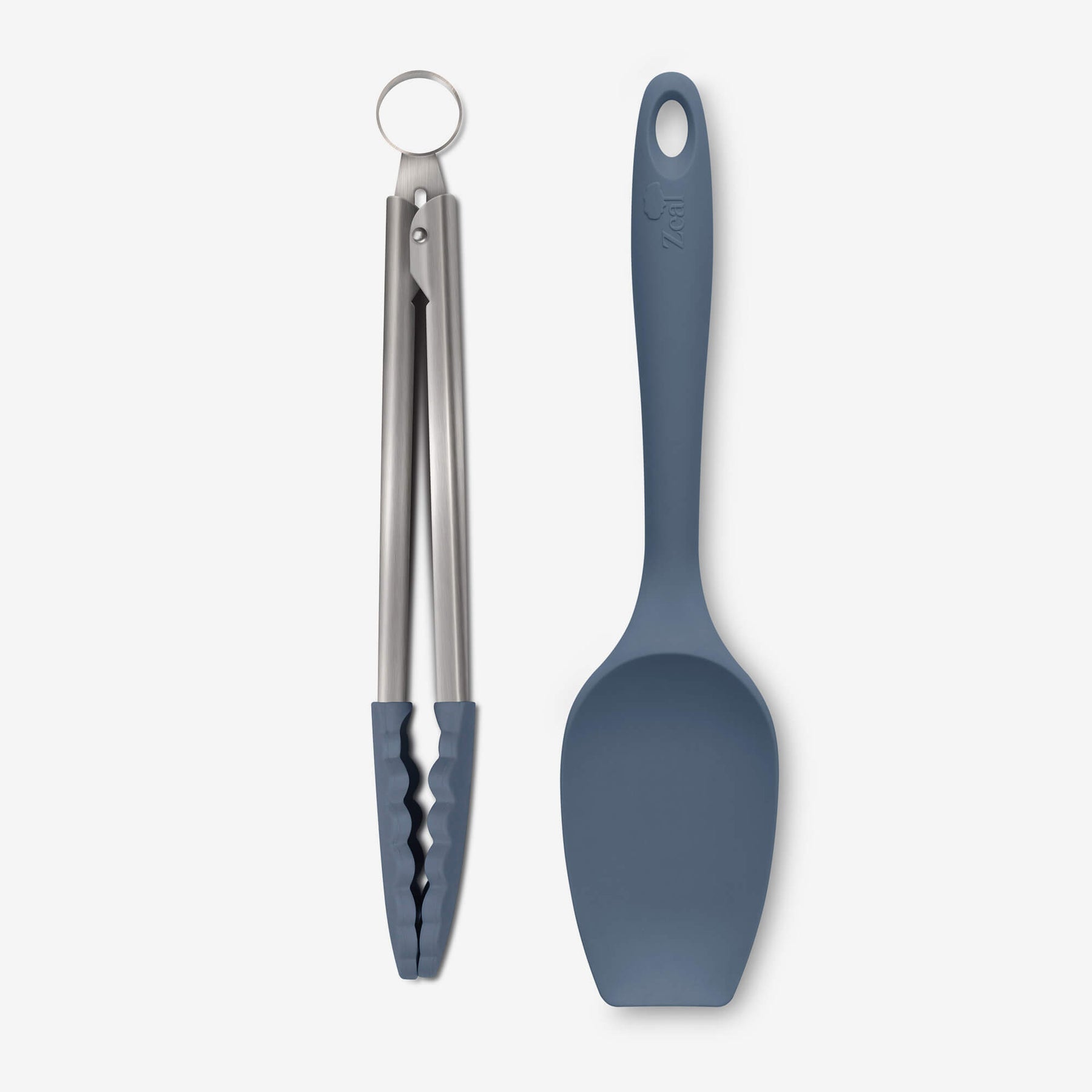 Silicone Kitchen Tongs & Spatula Spoon Set