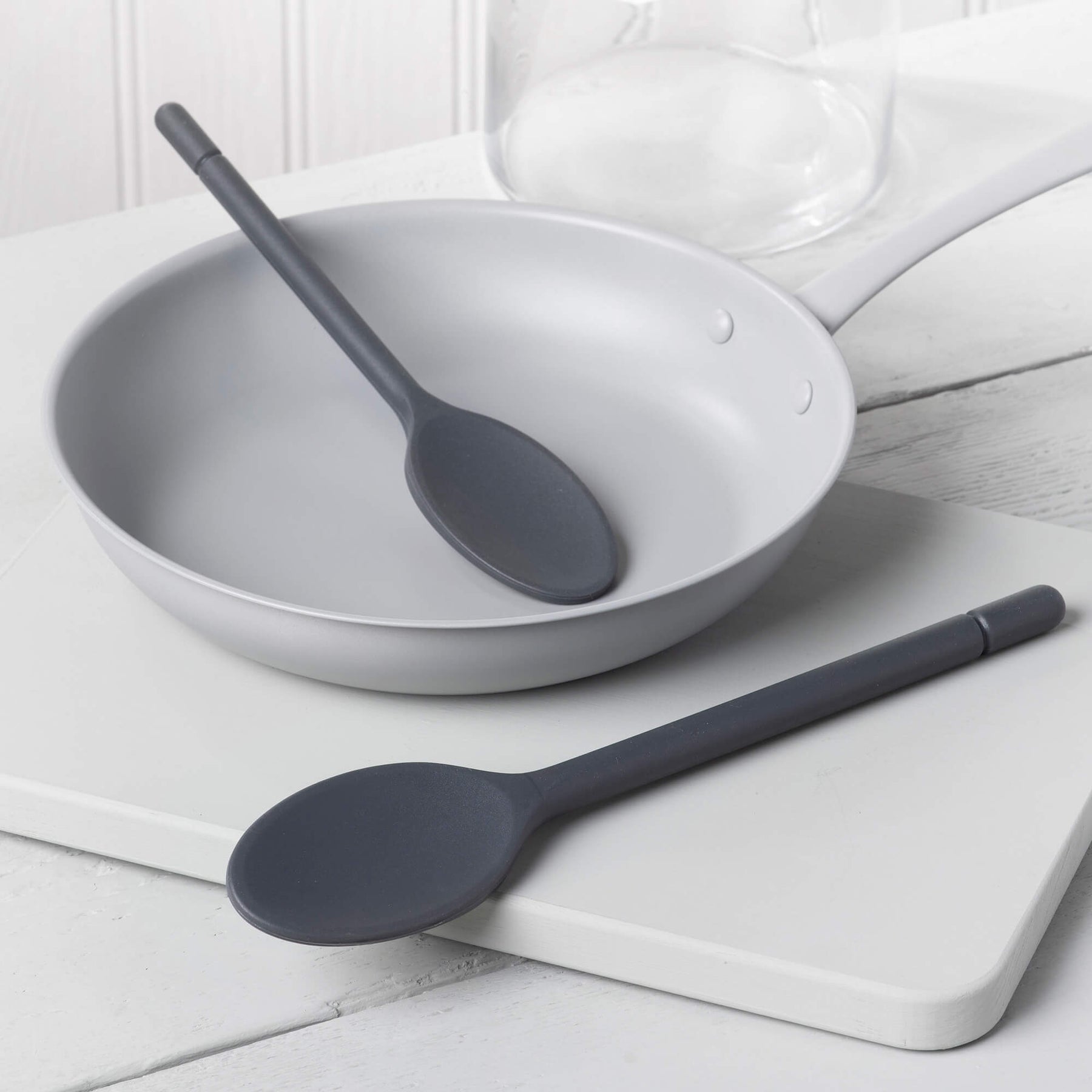 Silicone Traditional Silicone Spoon, Set of 2