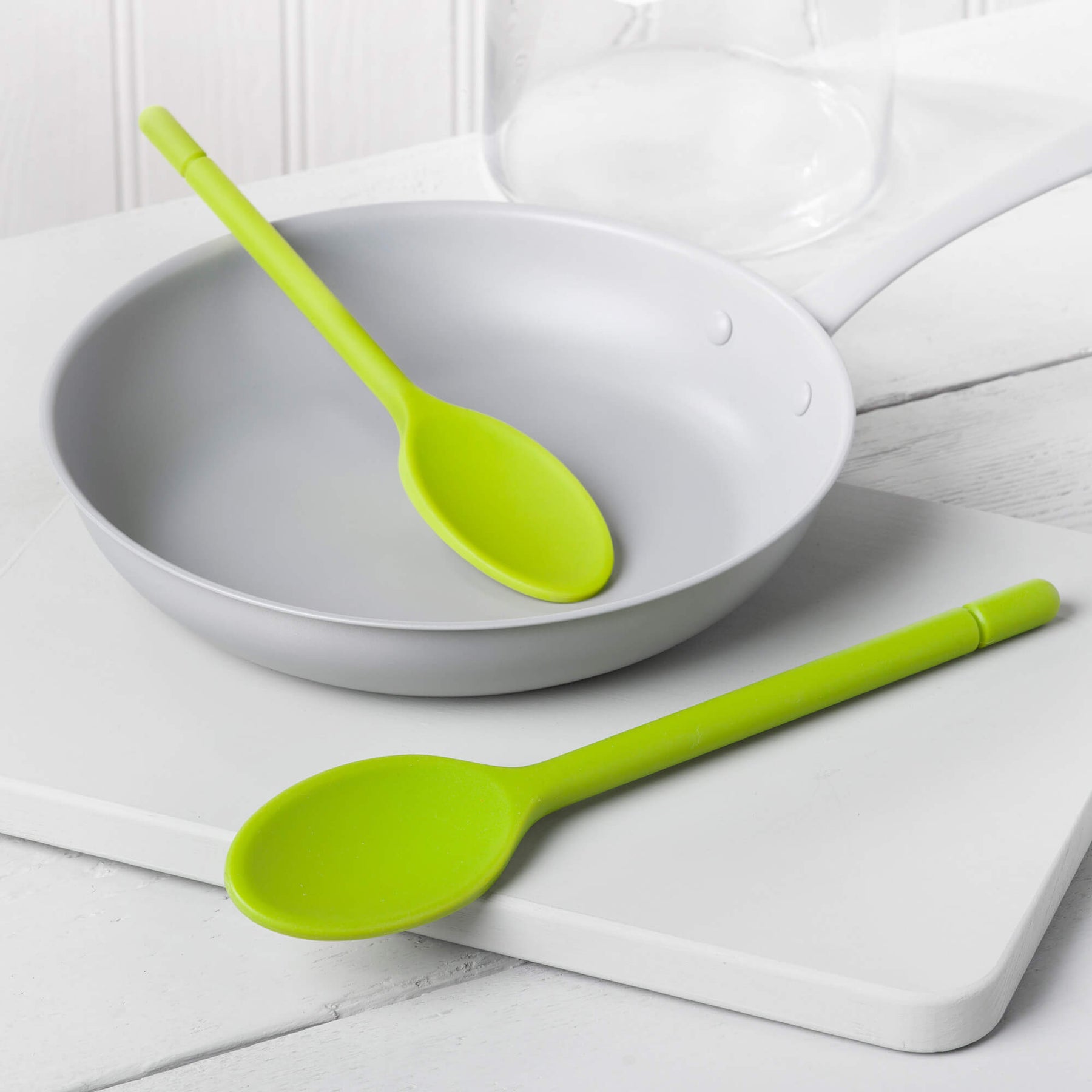 Silicone Traditional Silicone Spoon, Set of 2