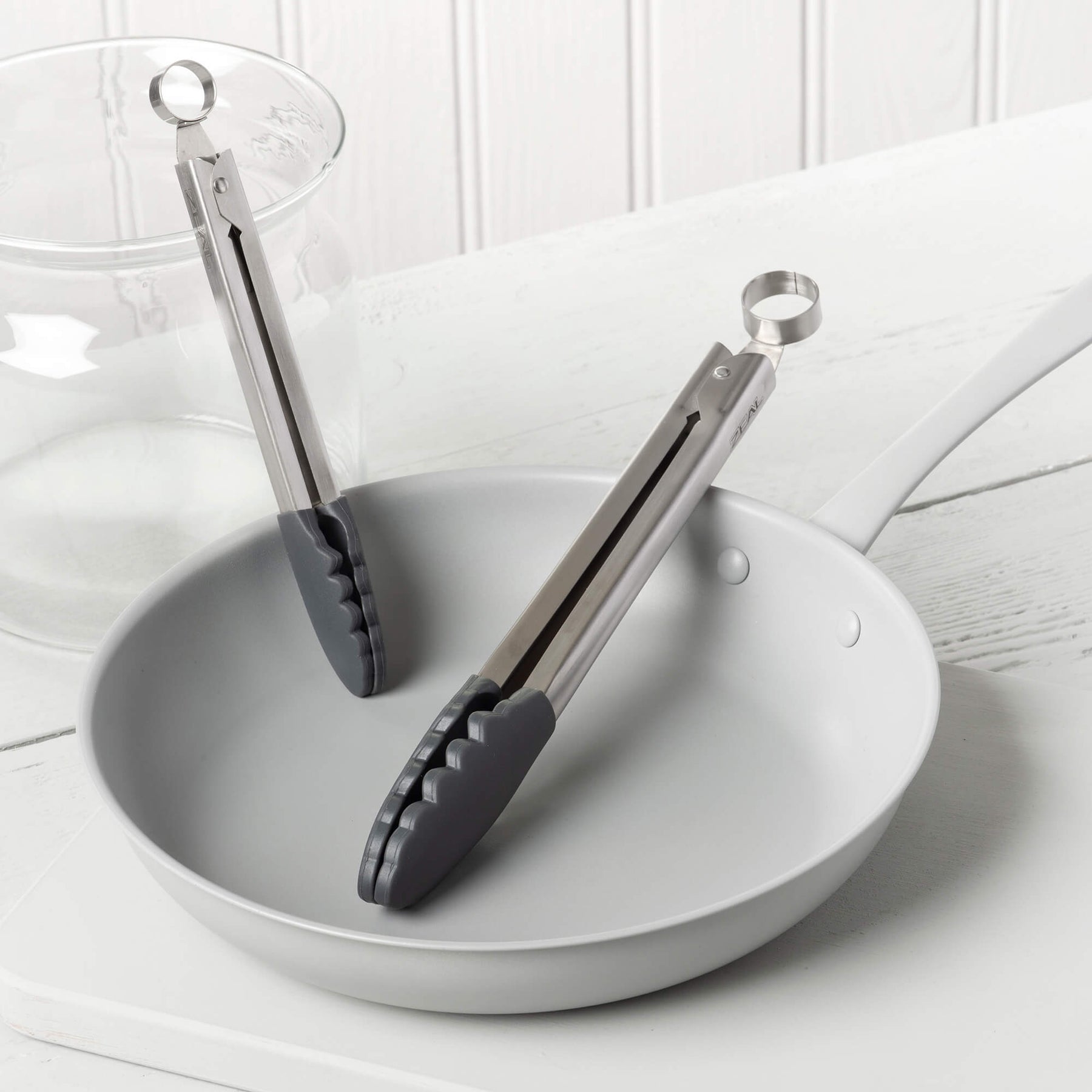 Silicone Kitchen Tongs, Set of 2